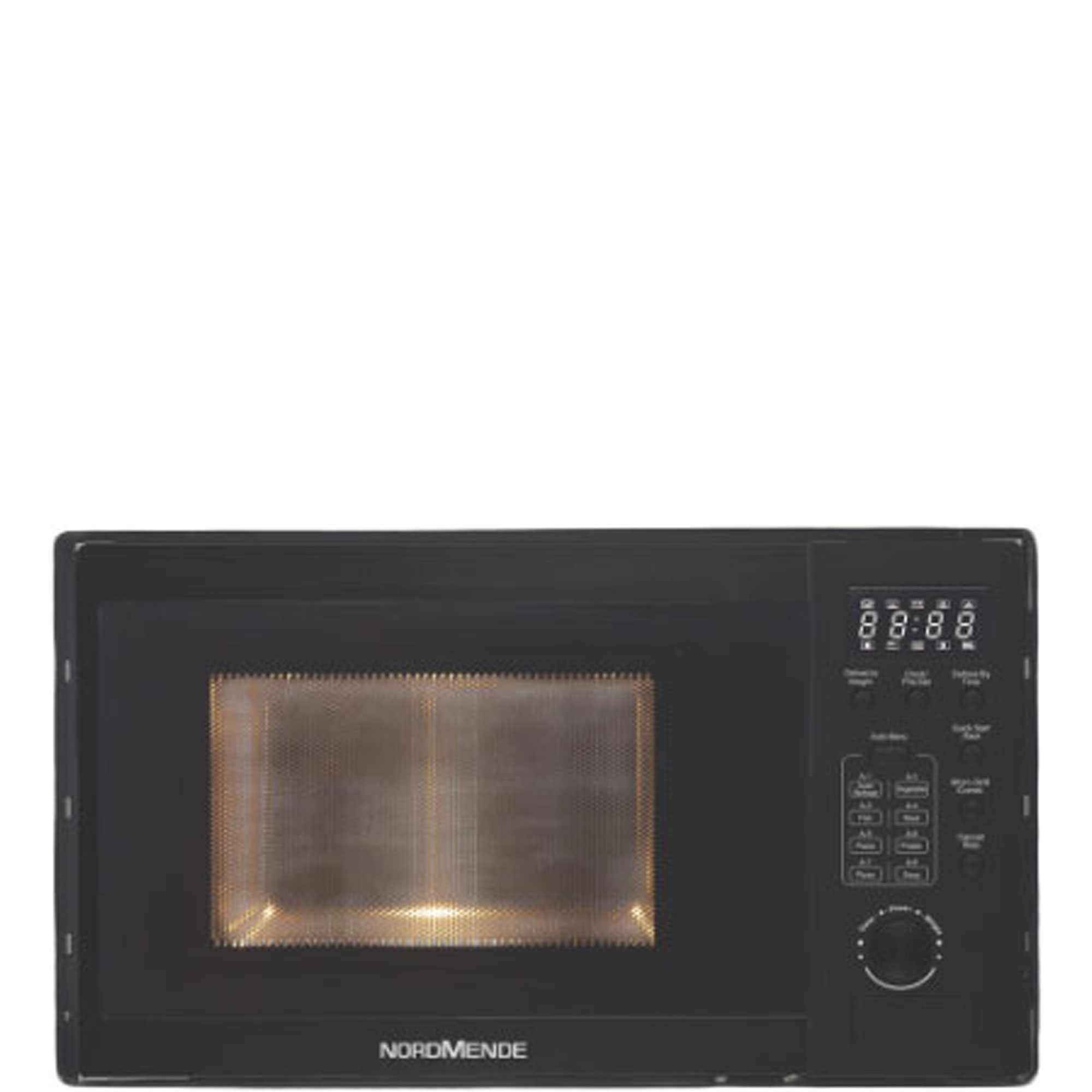 20L Built In Microwave Grill Black