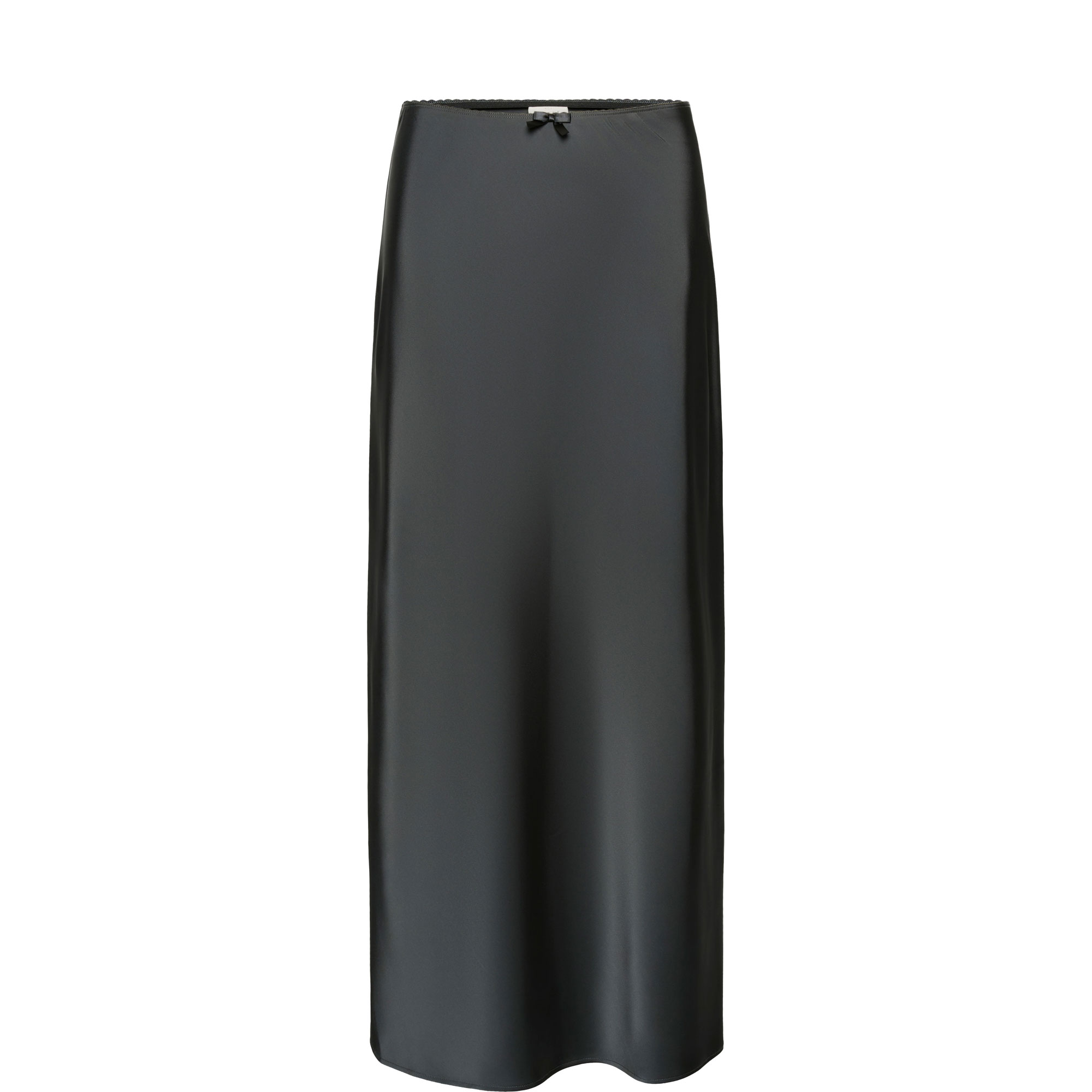 Hill Bow Flared Slip Skirt