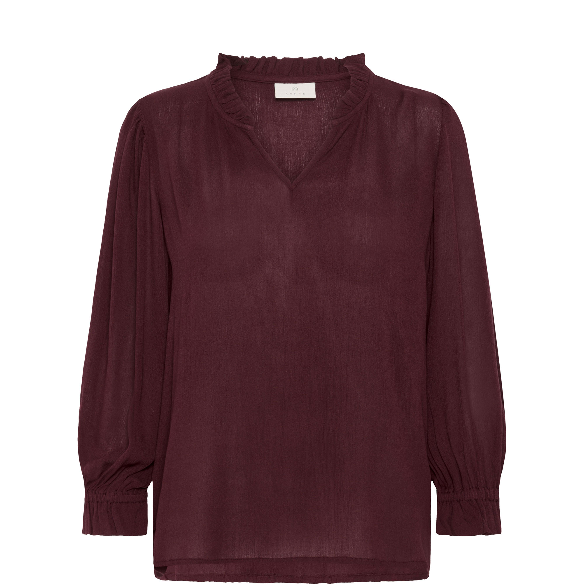 Liv Amber Frilled Blouse