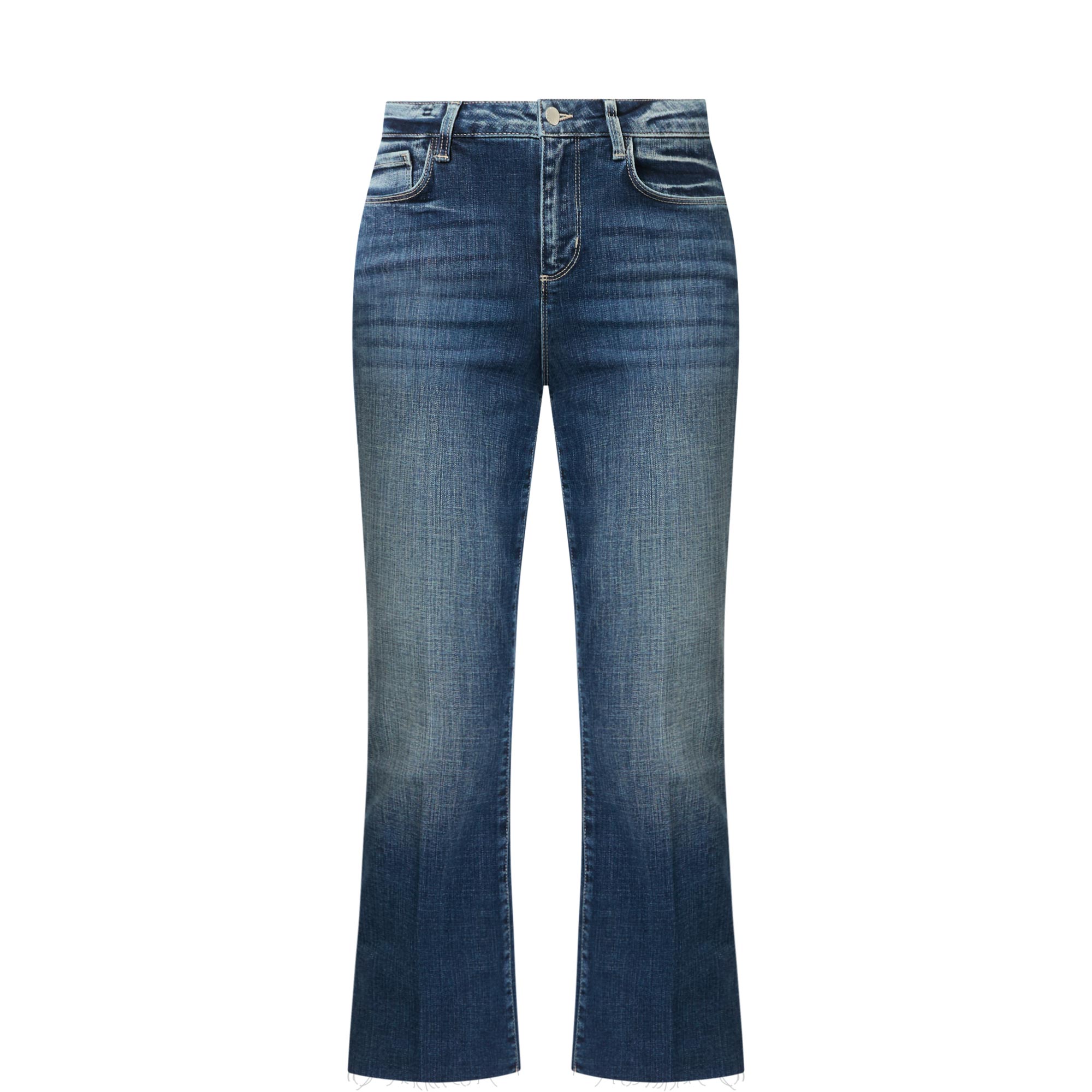 Kendra High-Rise Cropped Jeans