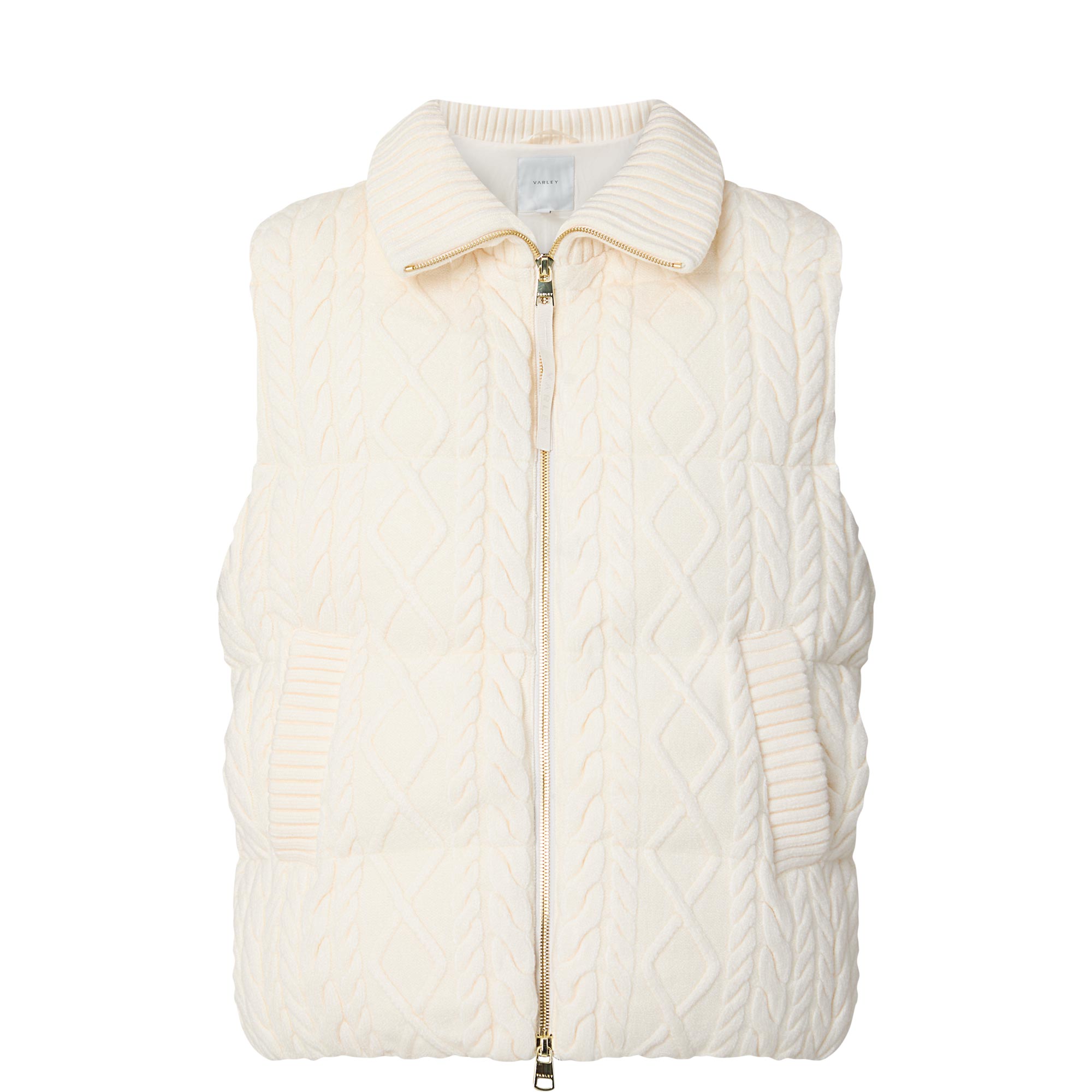 Irina Cable Knit Gilet