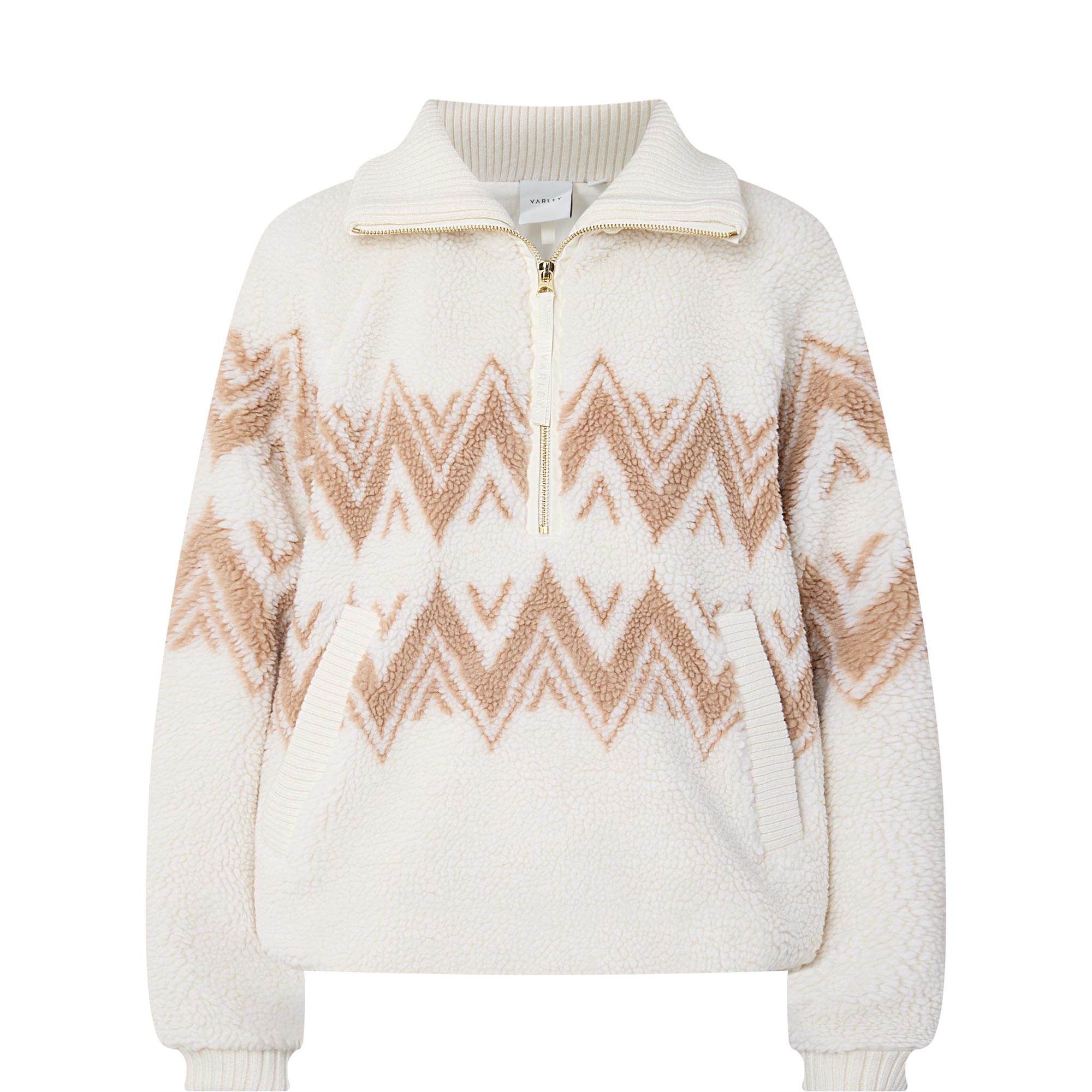 Hendrik Half Zip Sherpa Sweater