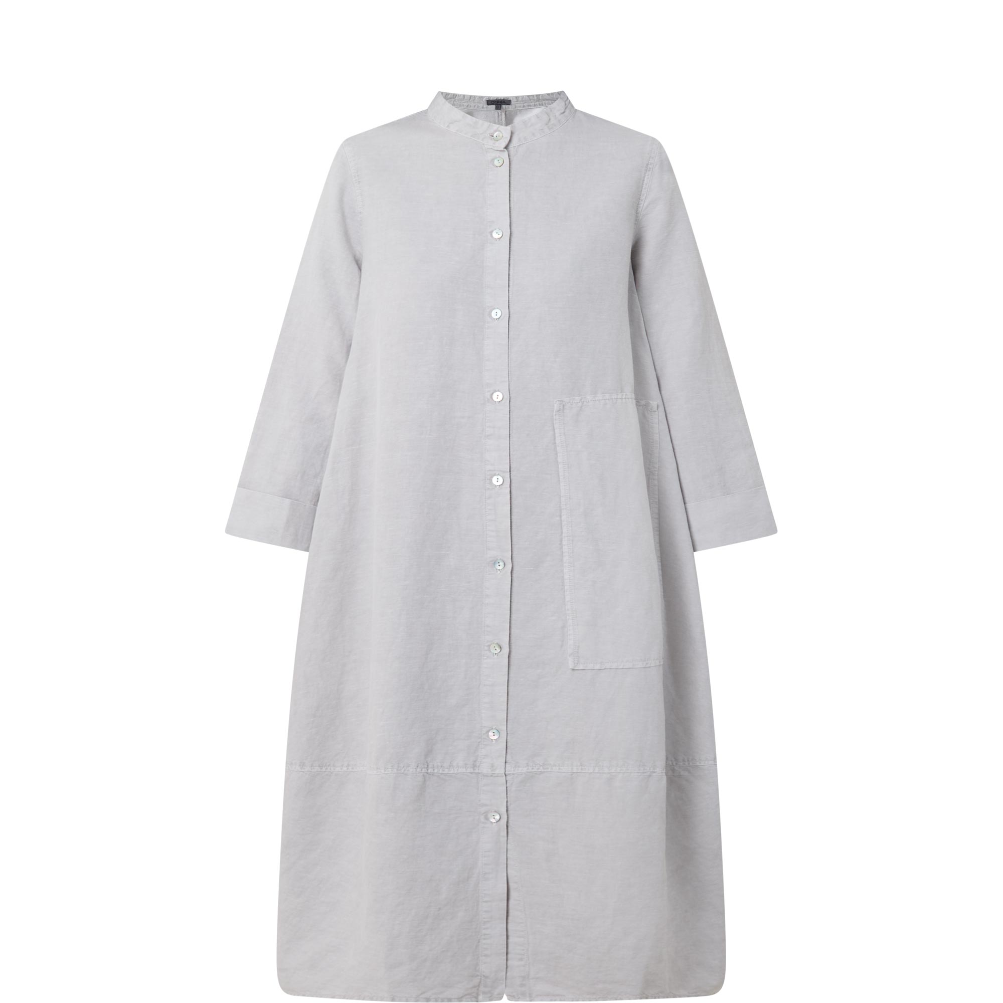 Patch Pocket Shirt Dress