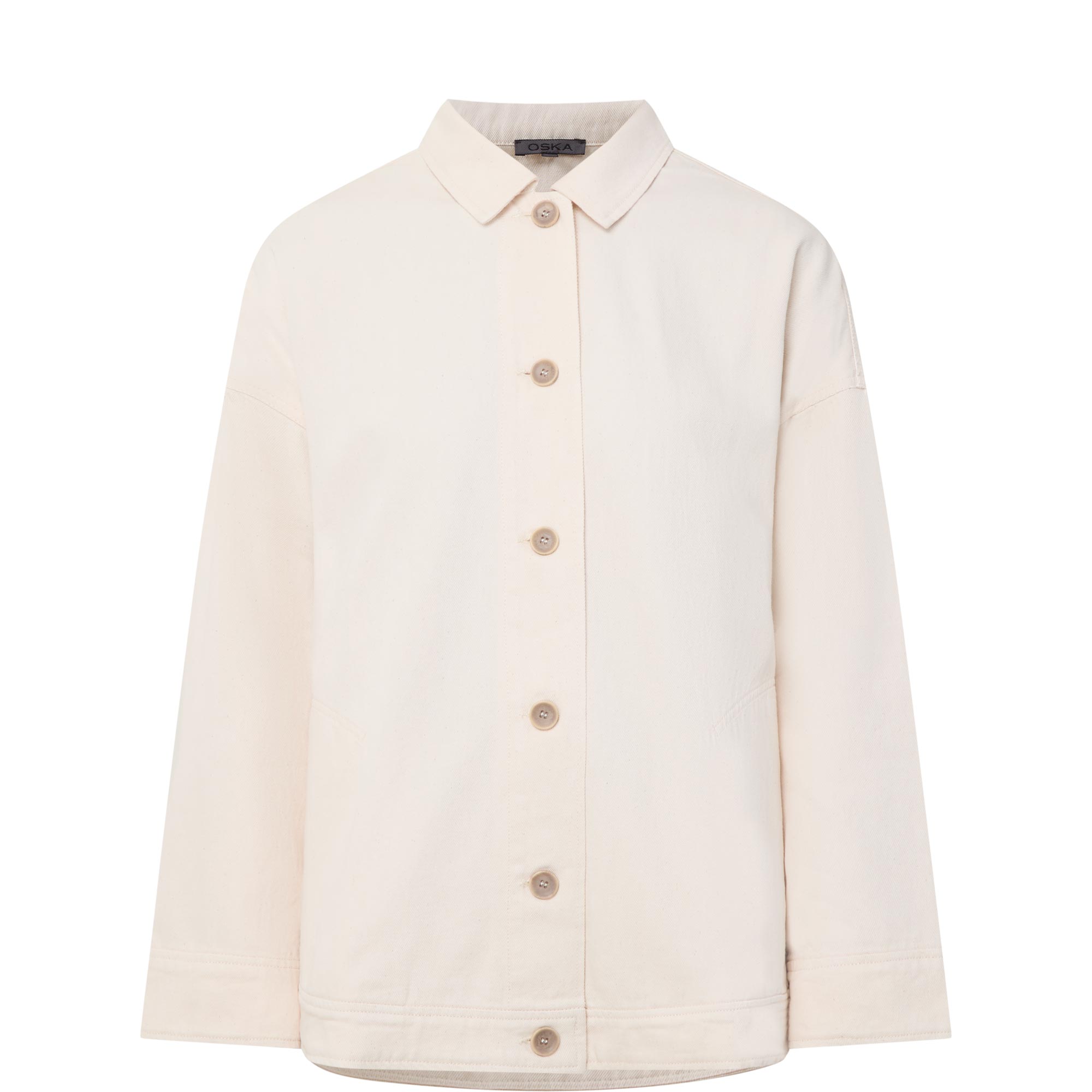 Solid Denim Overshirt