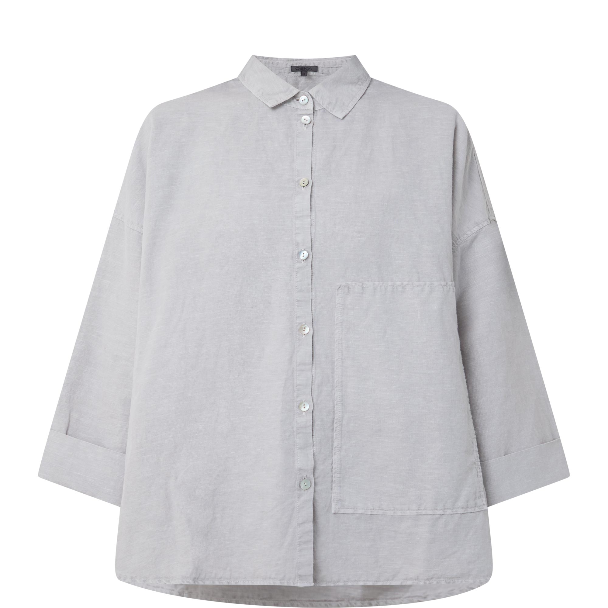 Patch Pocket Linen Shirt