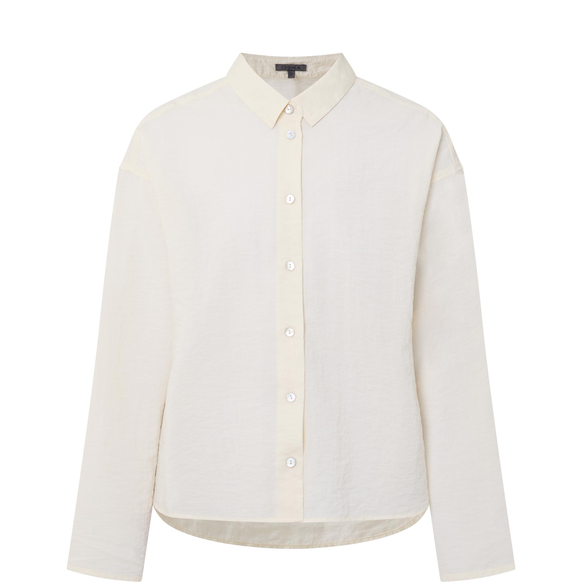 Textured Cropped Blouse