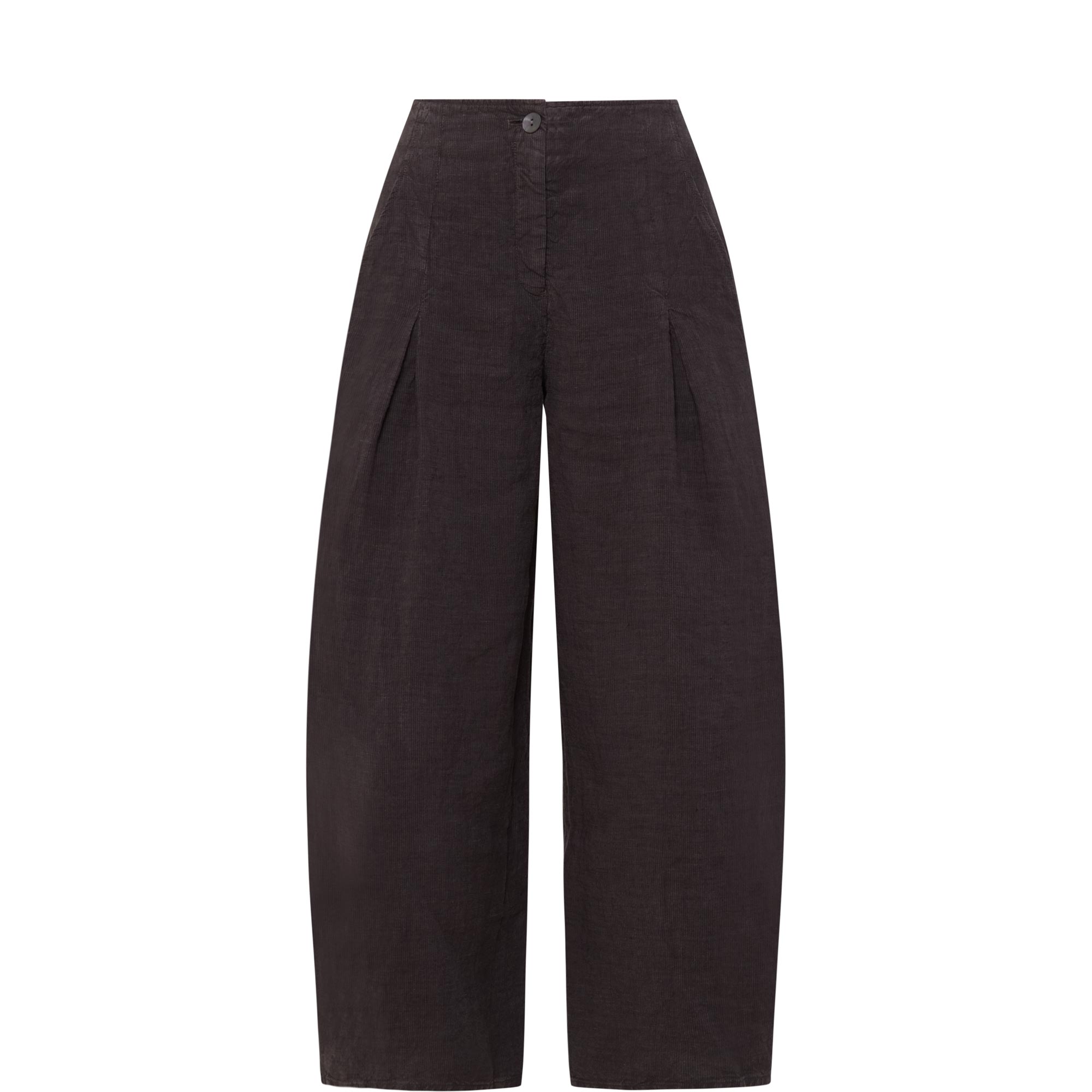 Cropped Tapered Trousers