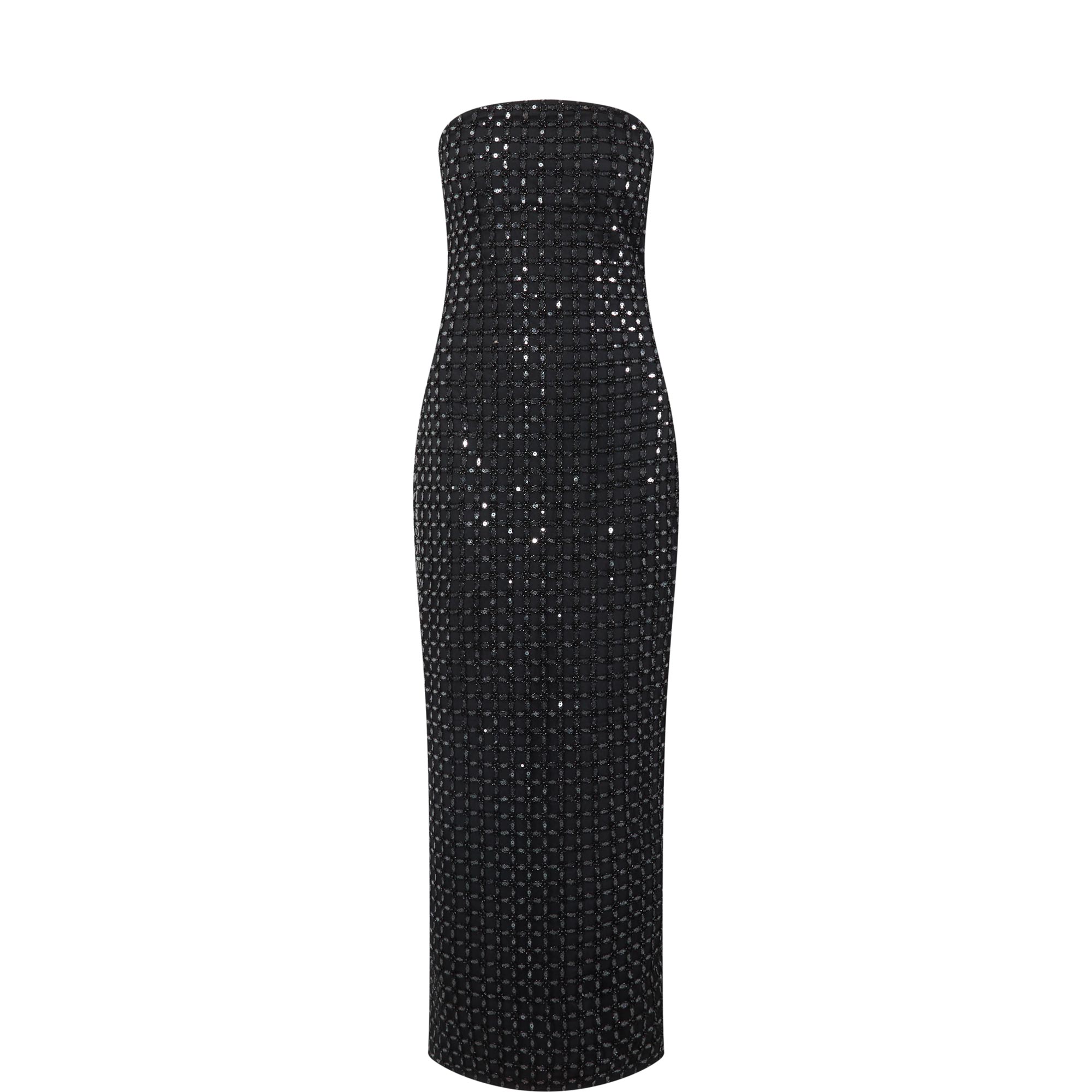 Beaded Tube Fitted Dress