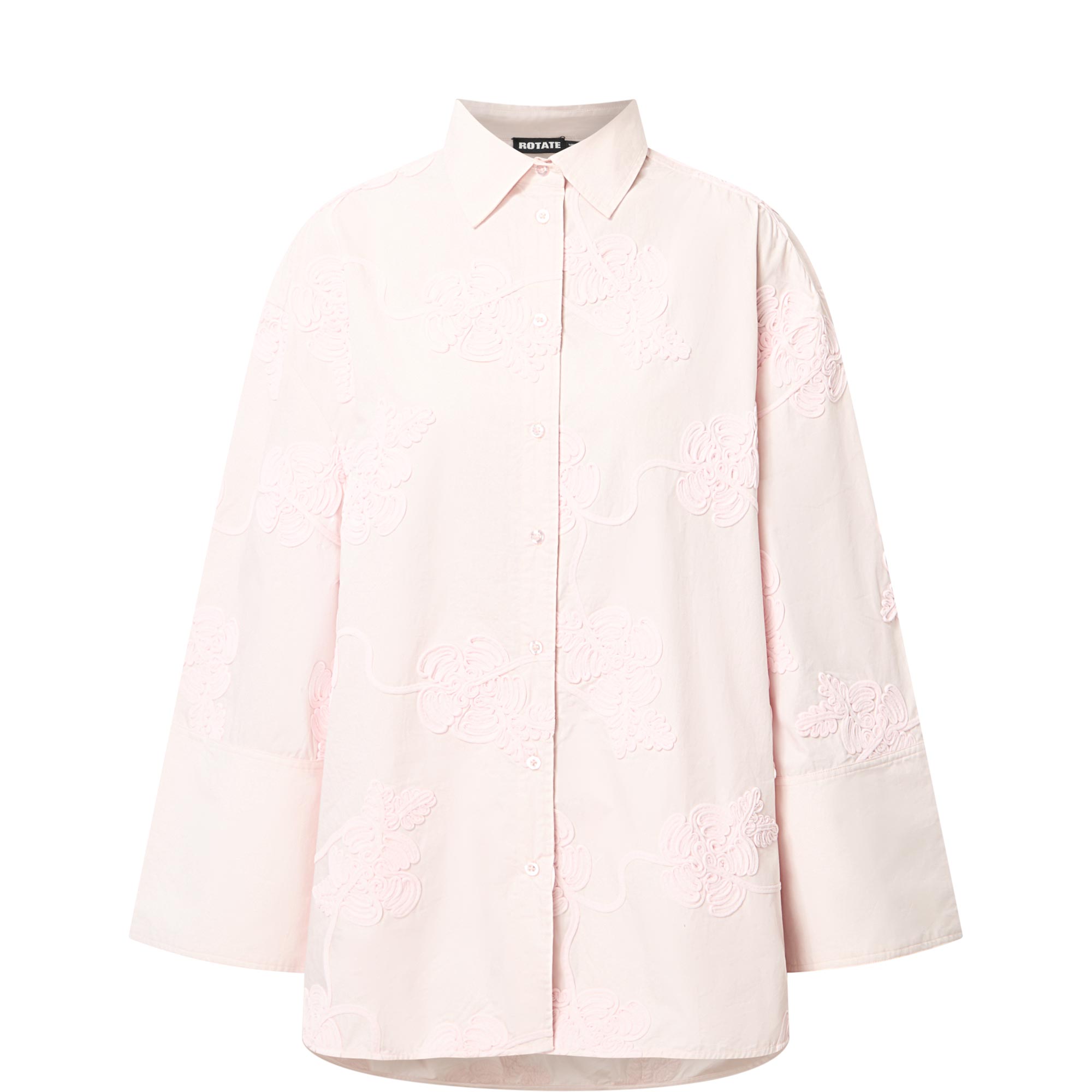 Floral Embroidered Shirt