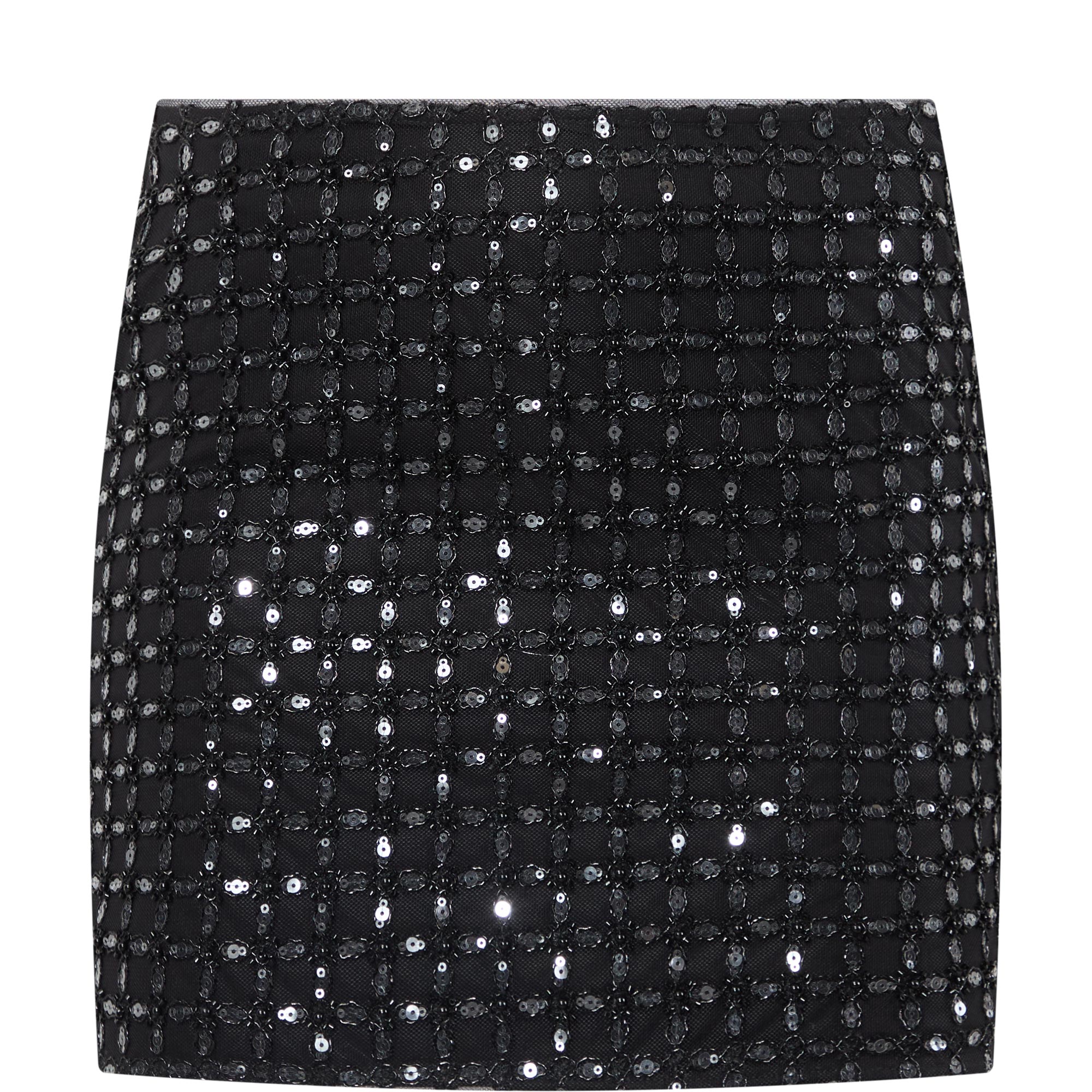 Beaded Mini Skirt