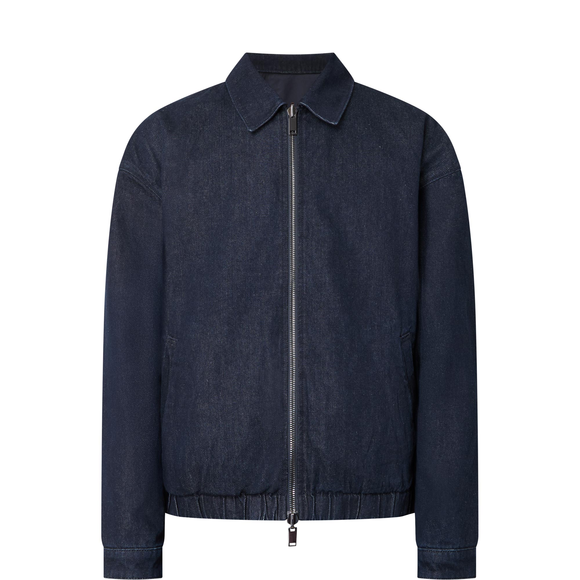 Casual Denim Bomber Jacket