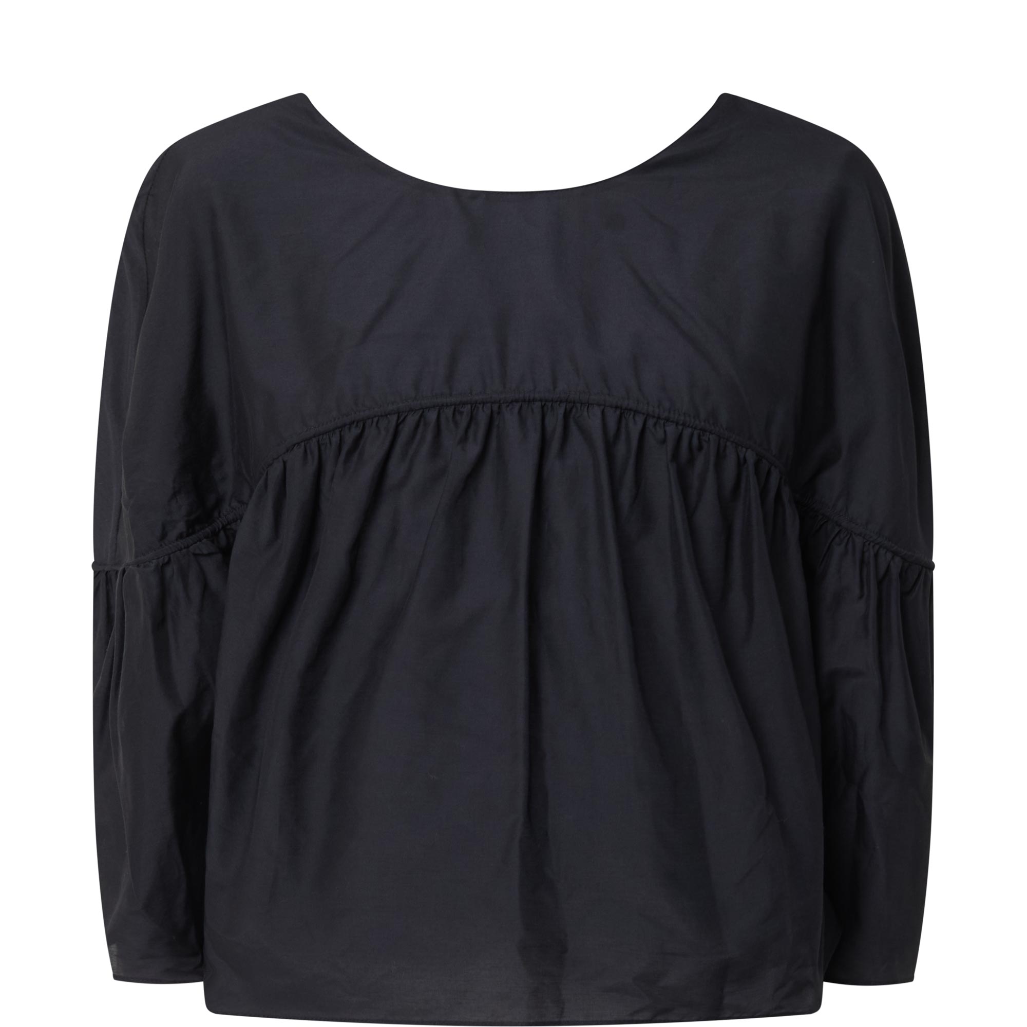 Gathered Yoke Blouse