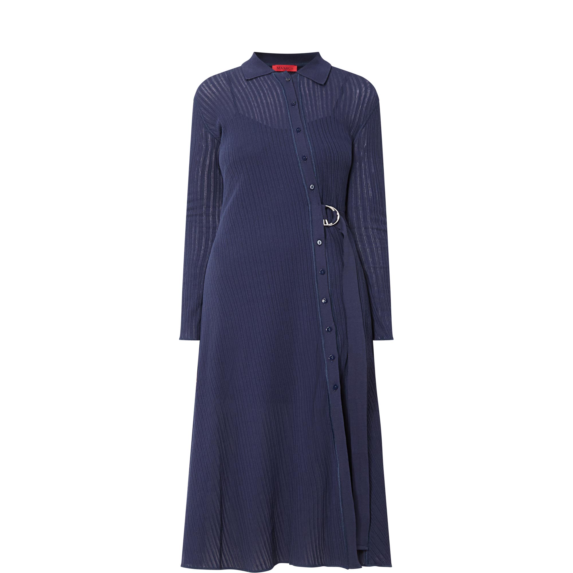 Gettito Ribbed Knit Dress