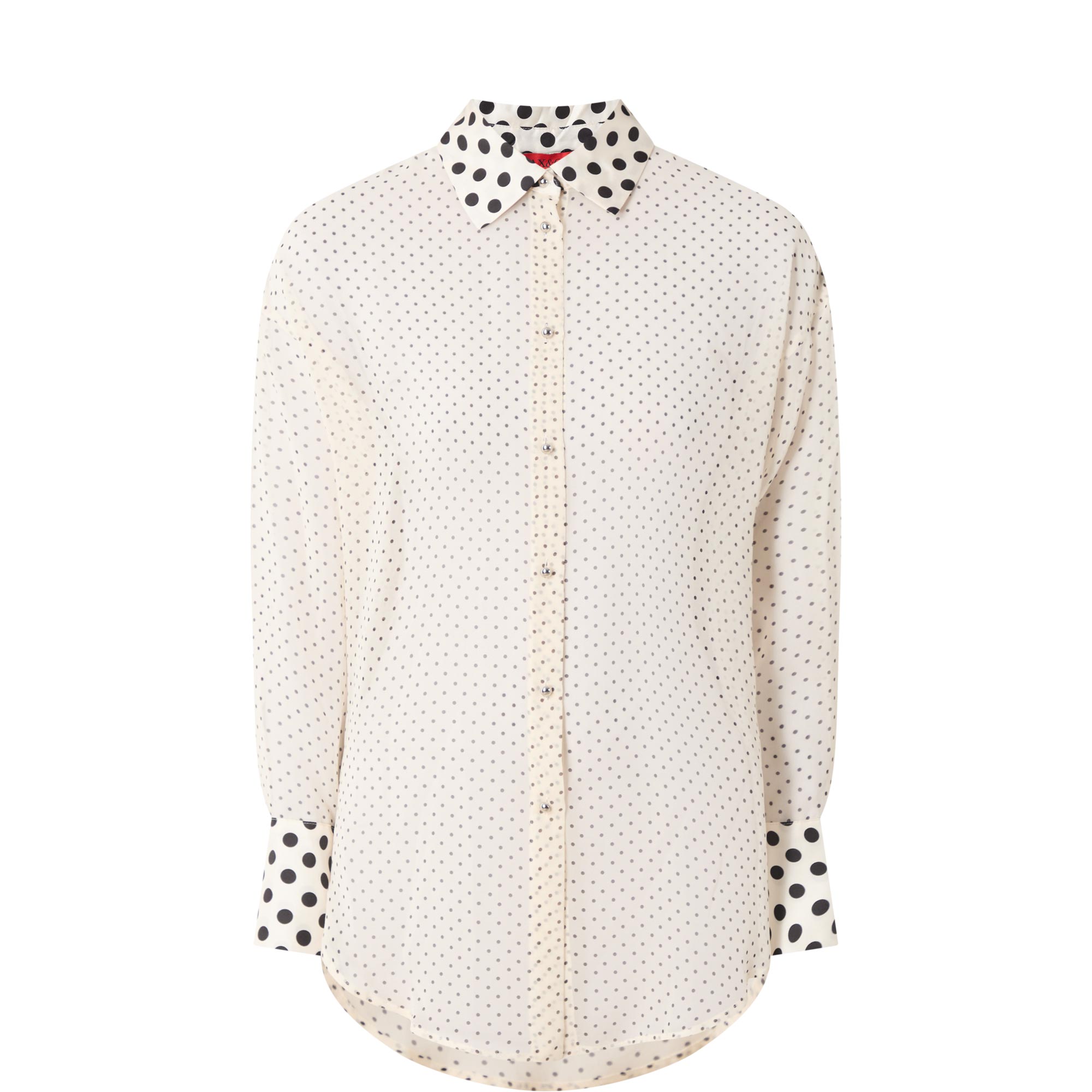 Acume Polka Dot Silk Shirt