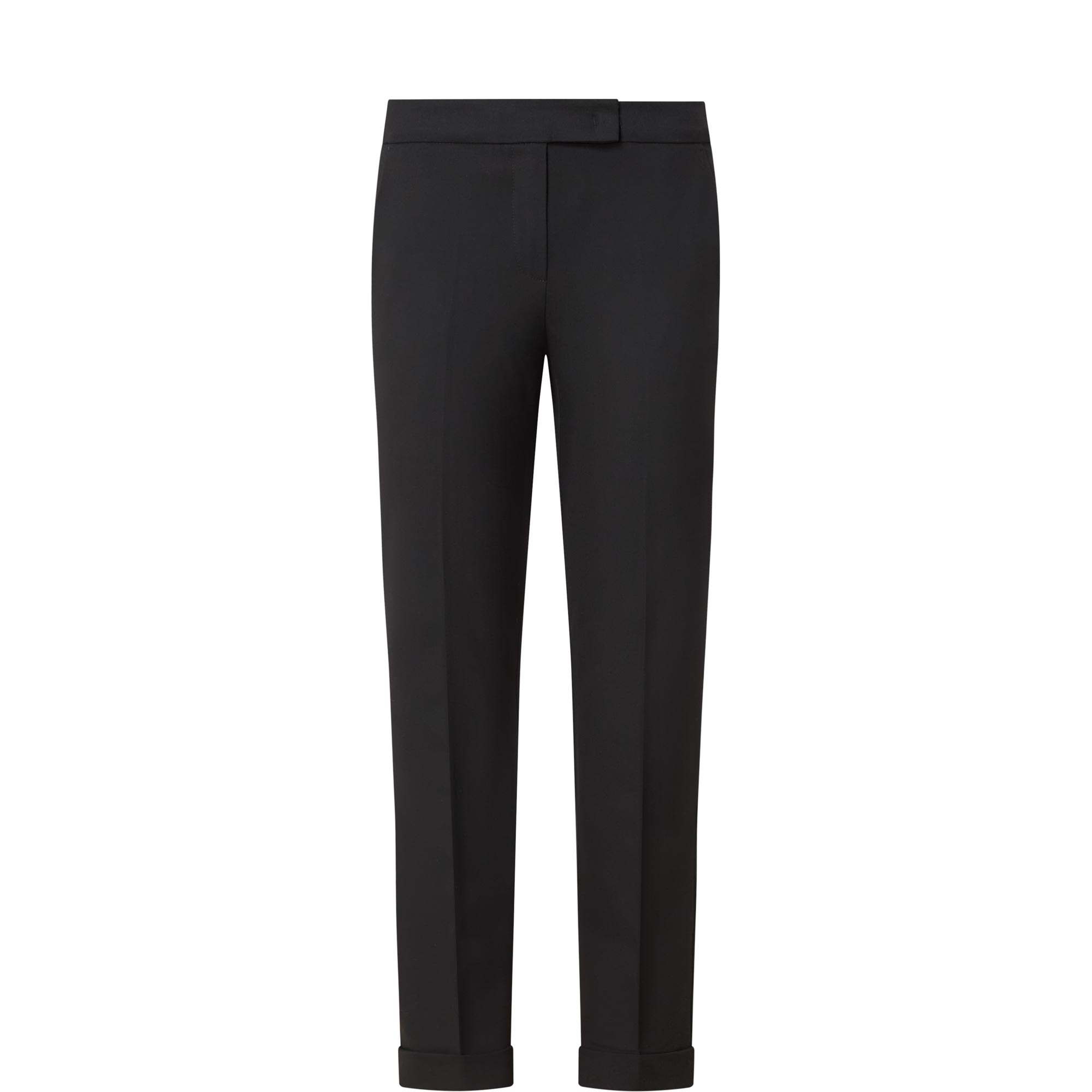 Turn Up Slim Leg Trousers