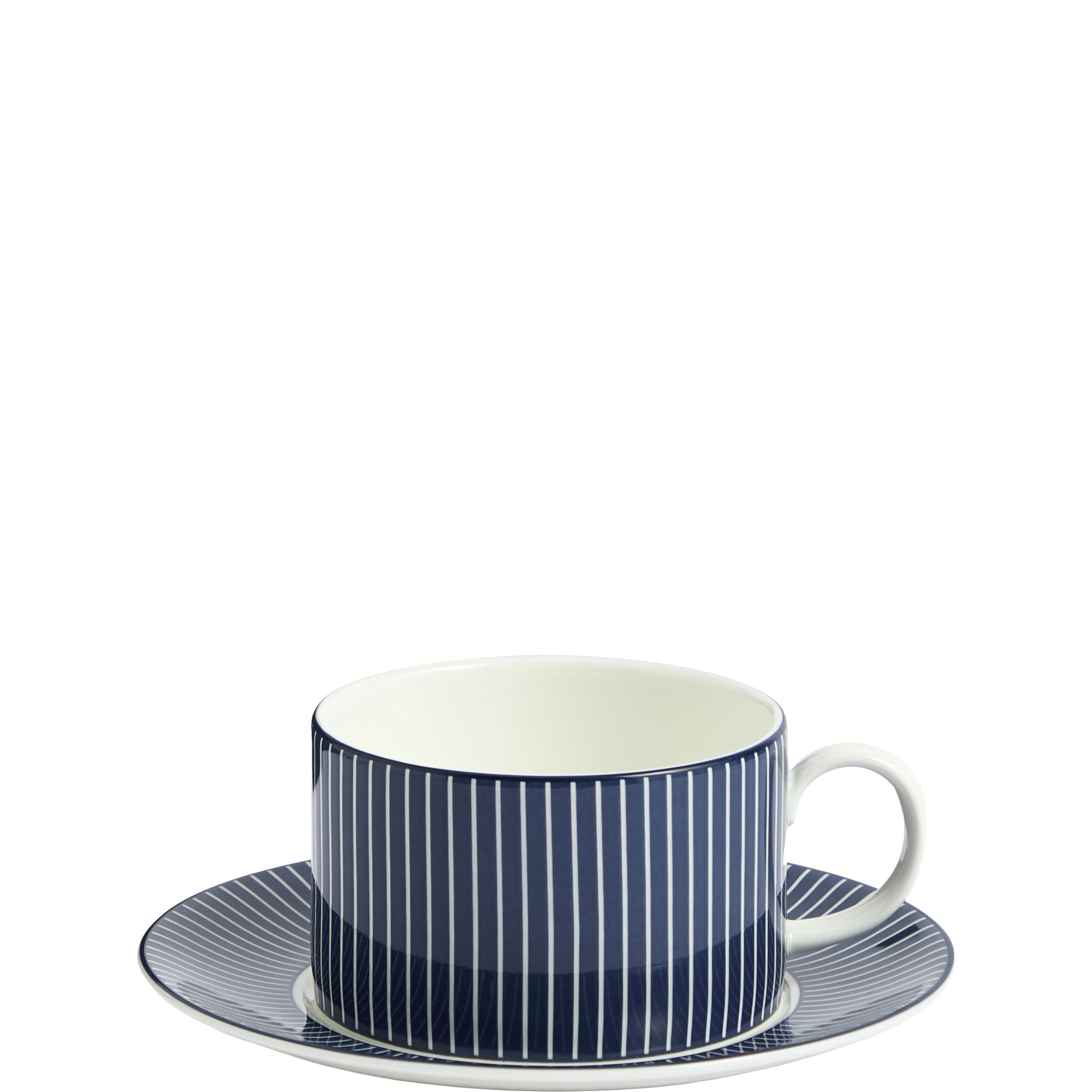 Gio Pinstripe Teacup & Saucer Two-Piece Set 235ml
