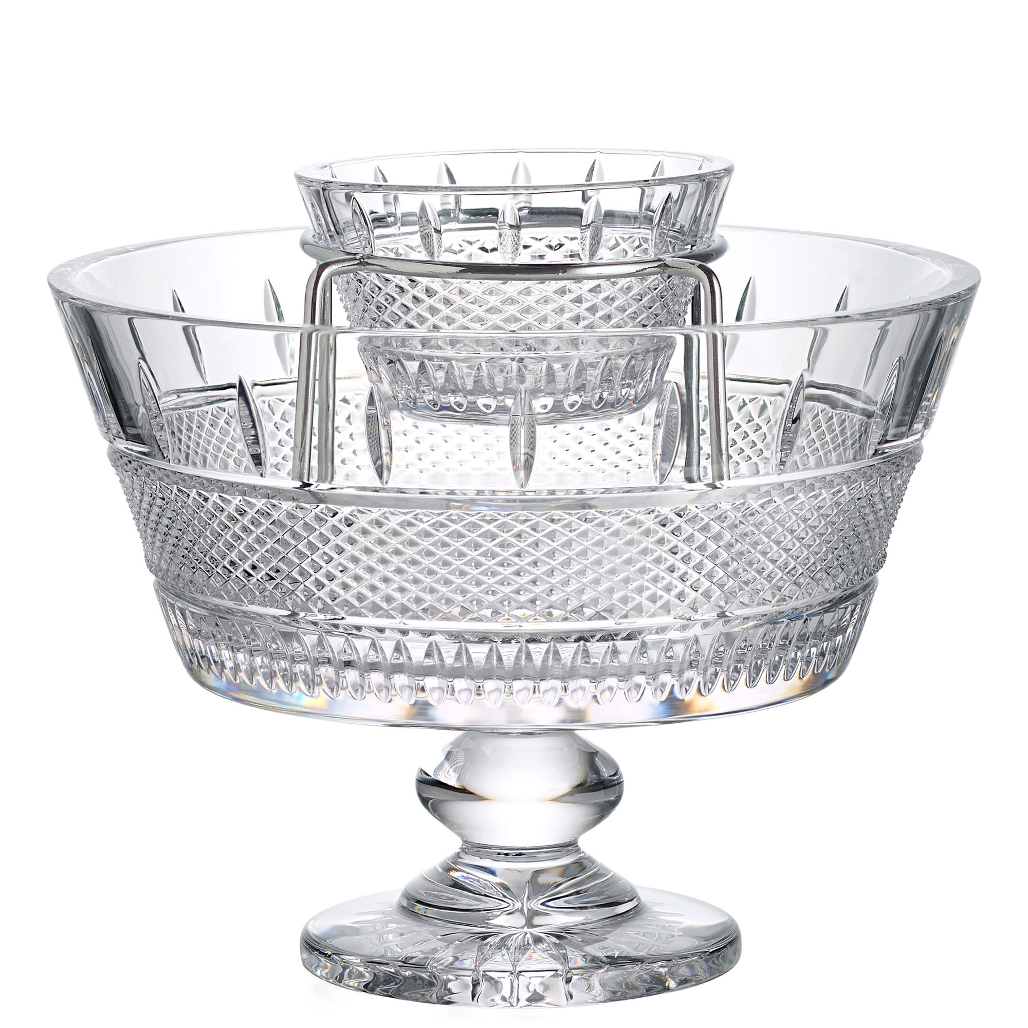 Mastercraft Irish Lace Caviar Bowl 27cm Two-Piece Set