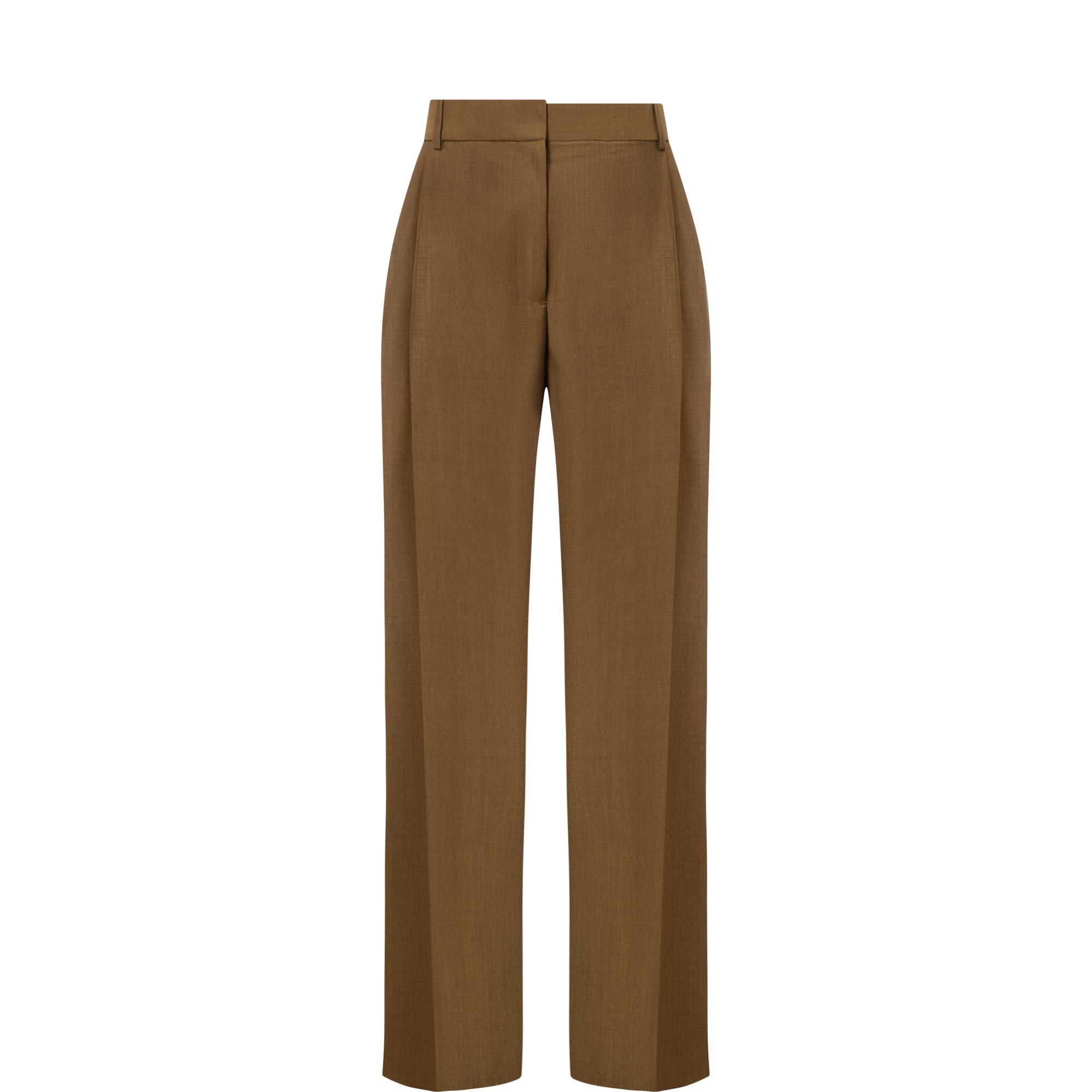 High-Rise Tailored Wide Leg Trousers