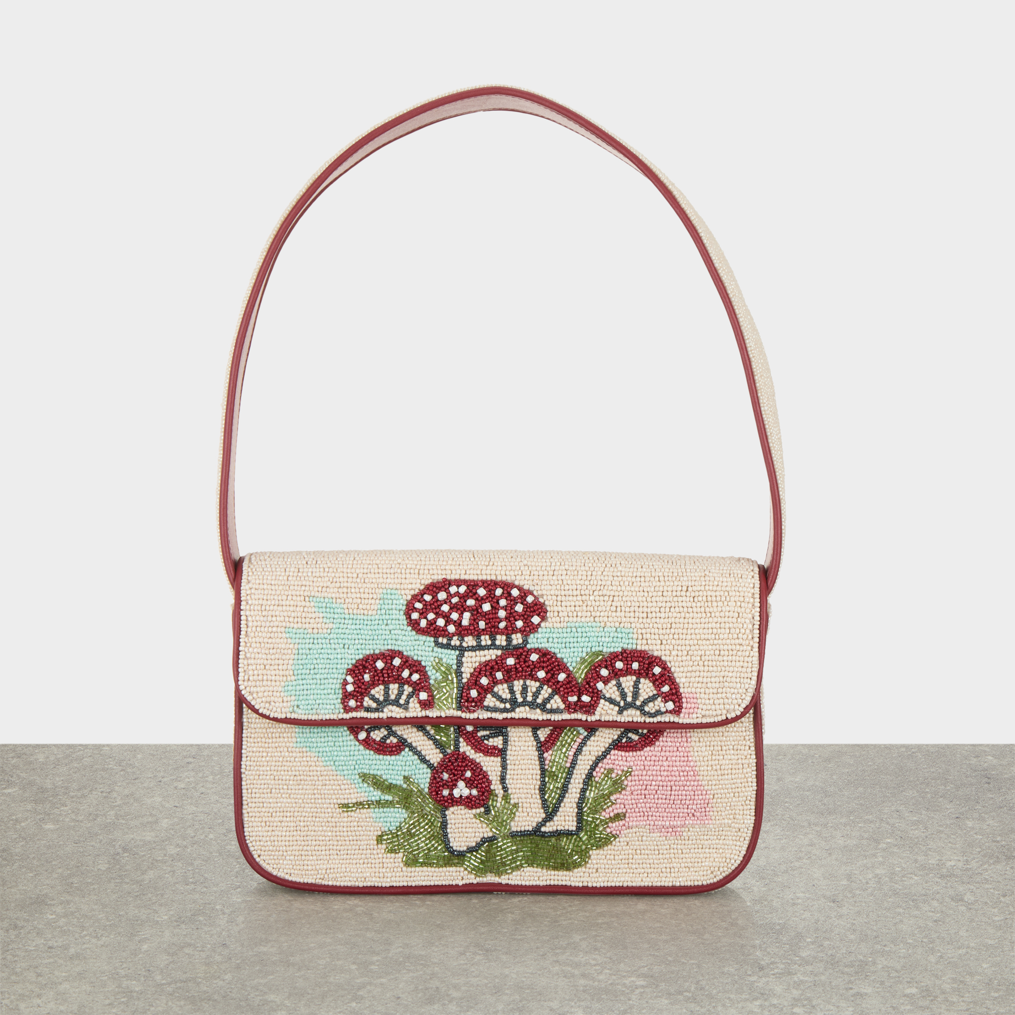 Tommy Beaded Shoulder Bag