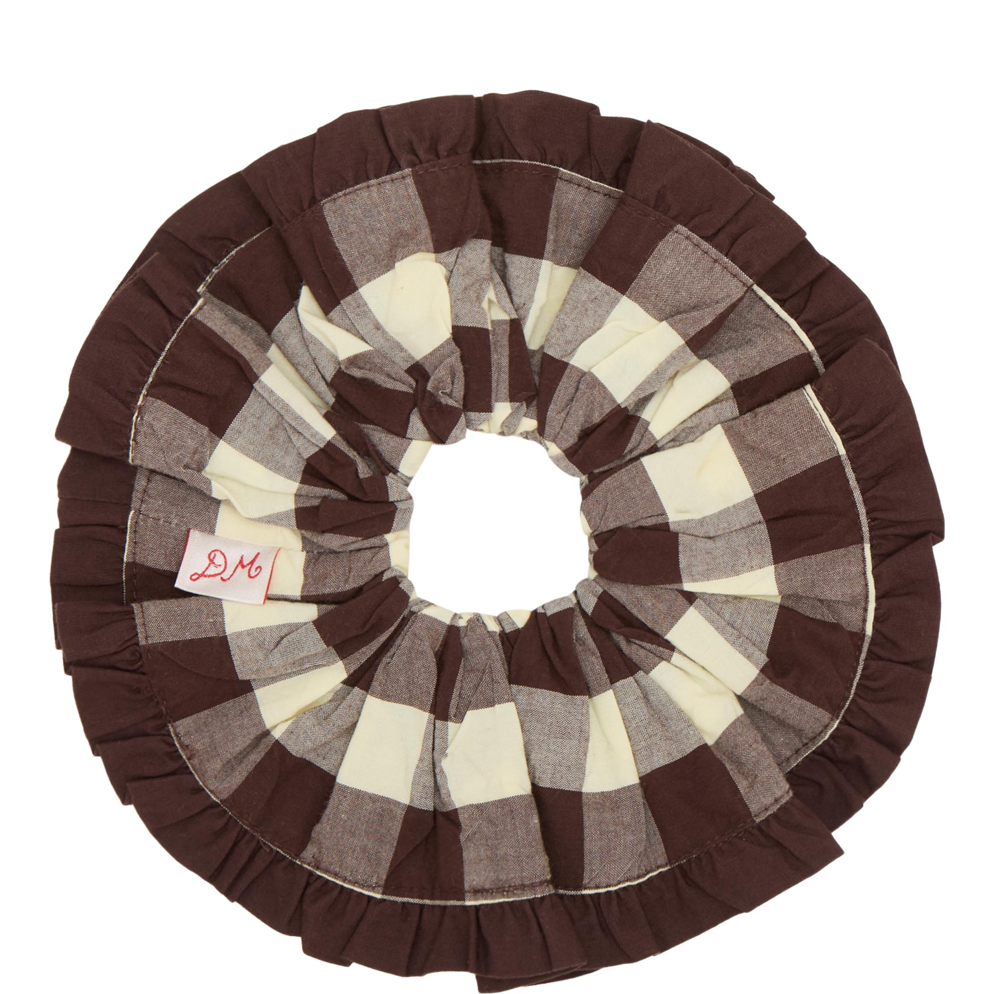 Frill Edge Hair Scrunchie