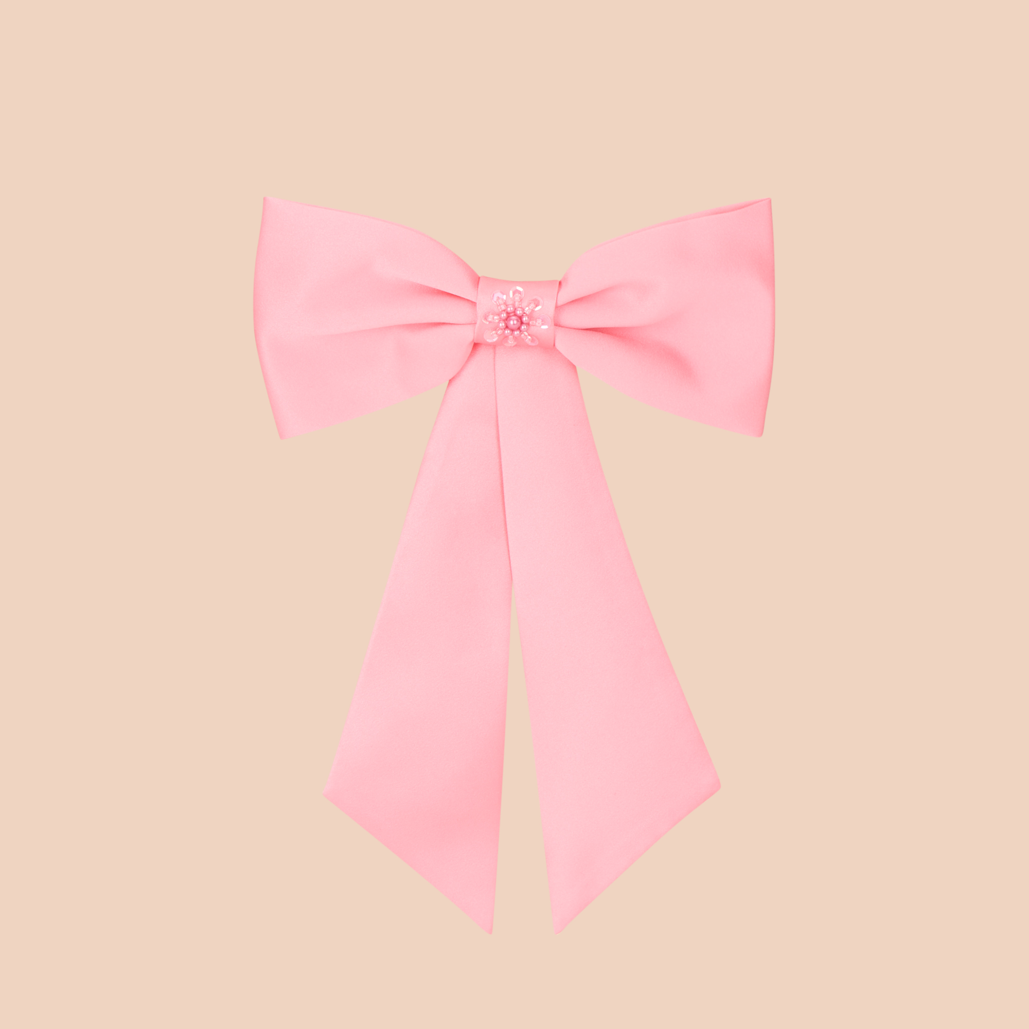 Satin Hair Bow