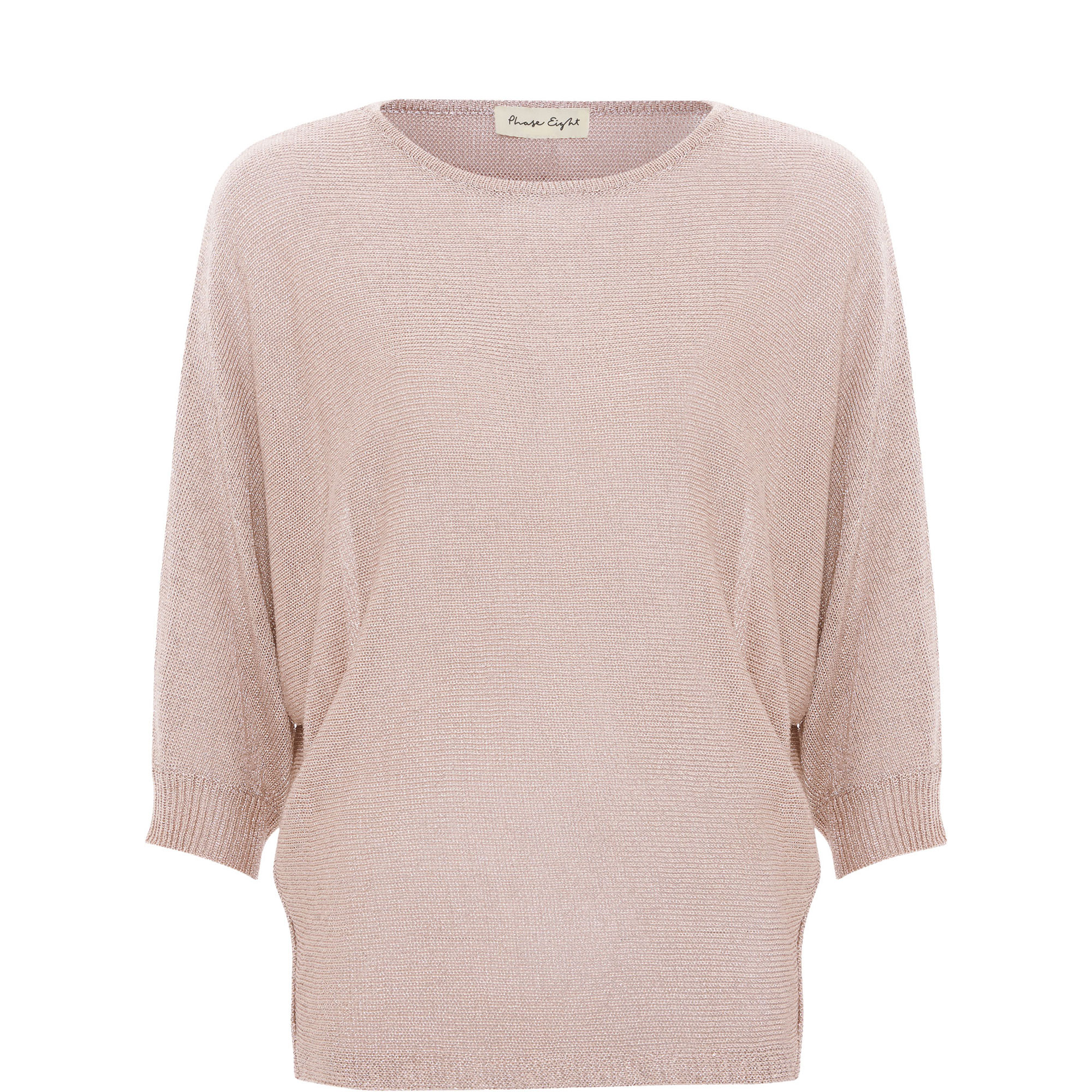 Cristine Metallic Knit Sweater