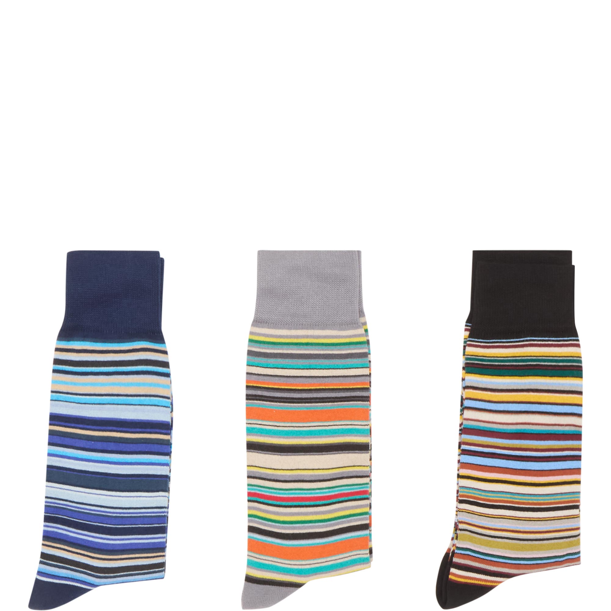 Signature Stripe Socks Three-Pack Cracker Set