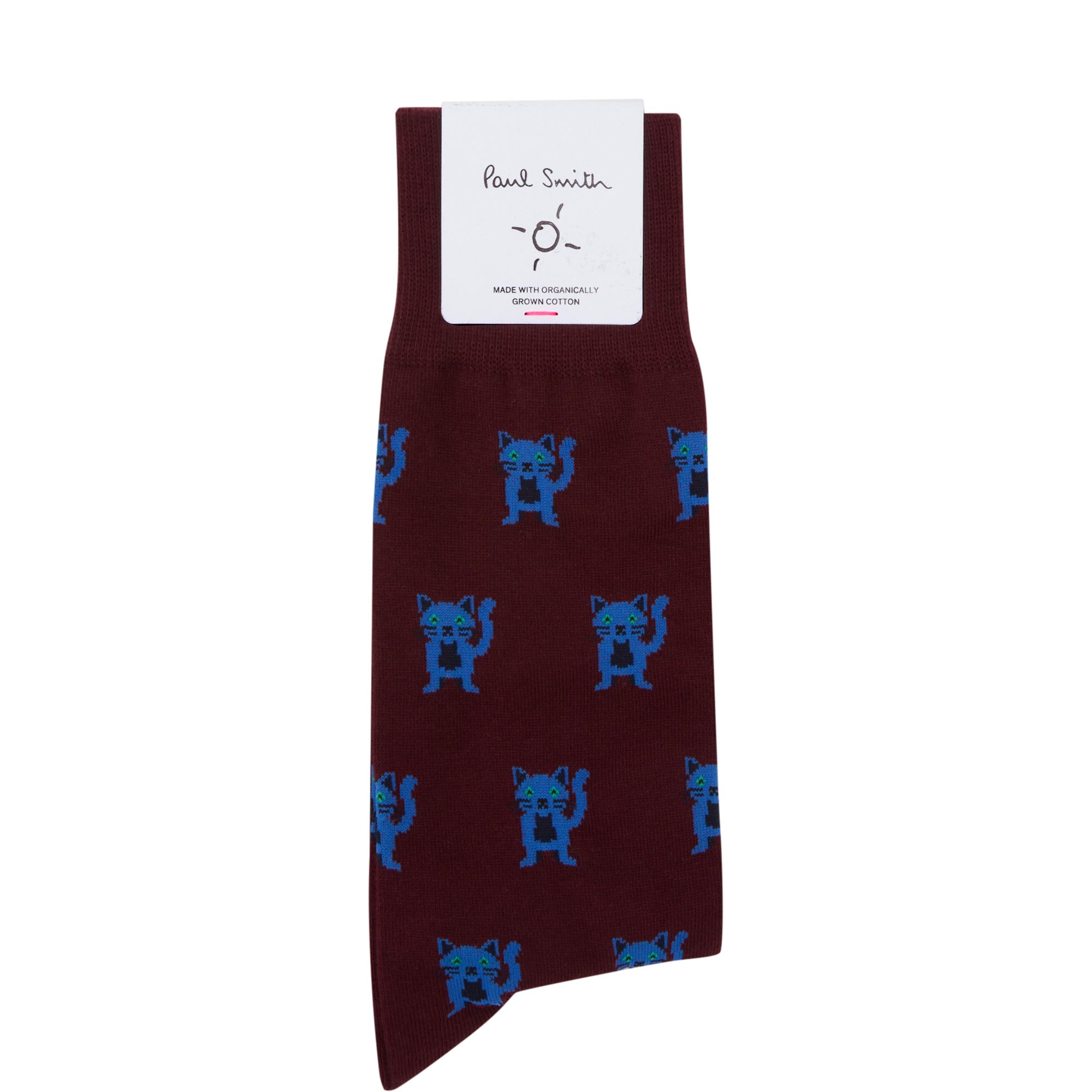 Miro Cat Print Socks