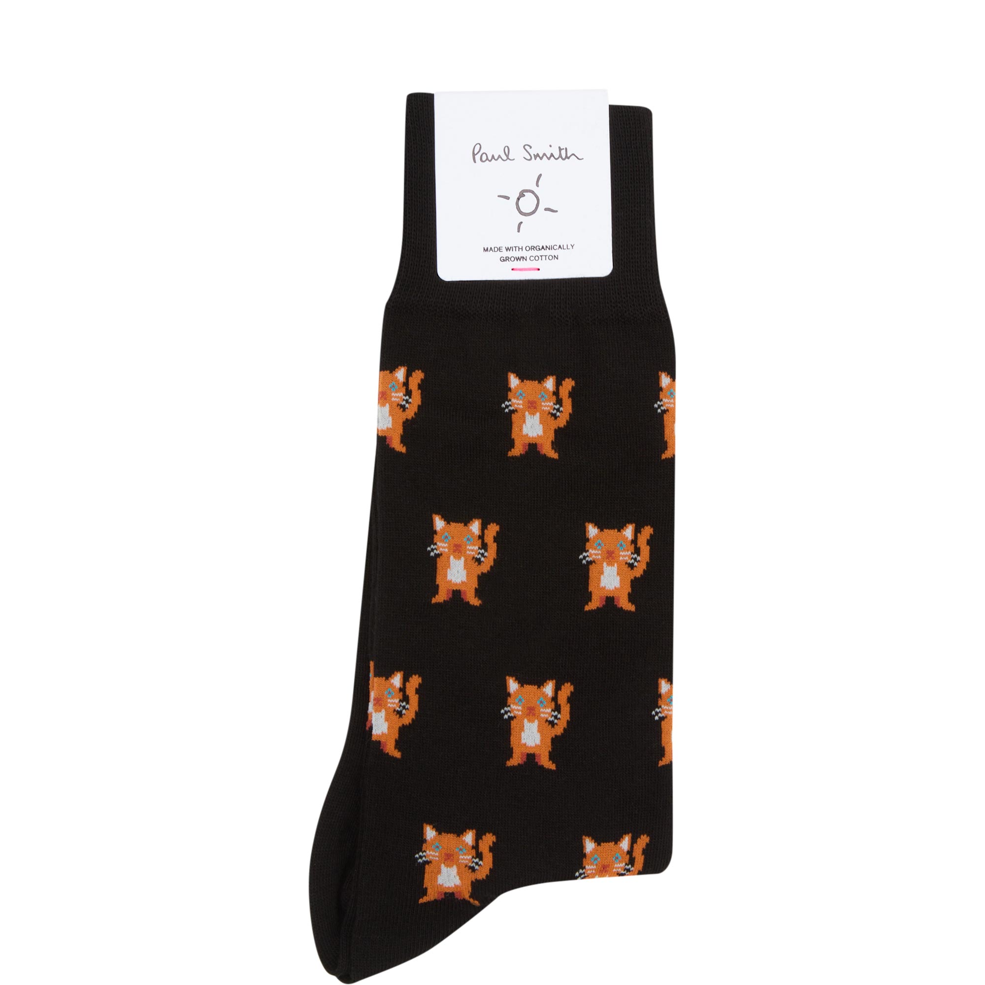 Miro Cat Print Socks
