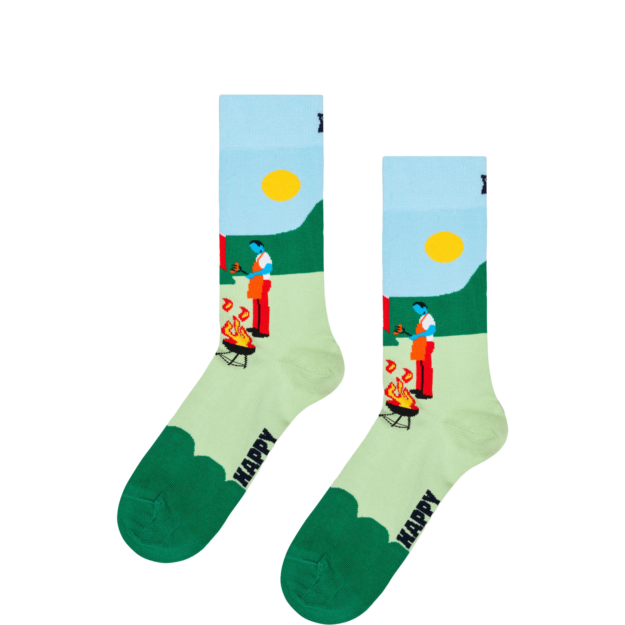 BBQ Logo Socks