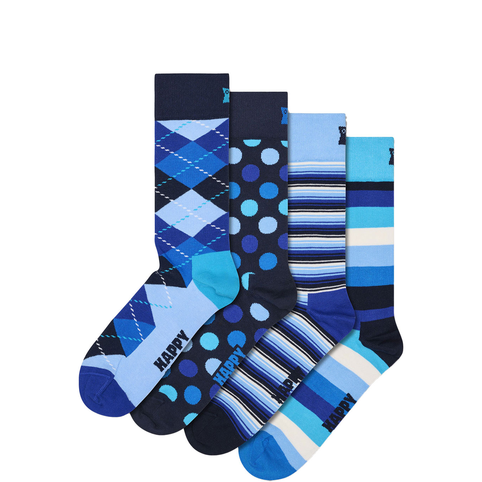 Four-Pack Patterned Socks Gift Set