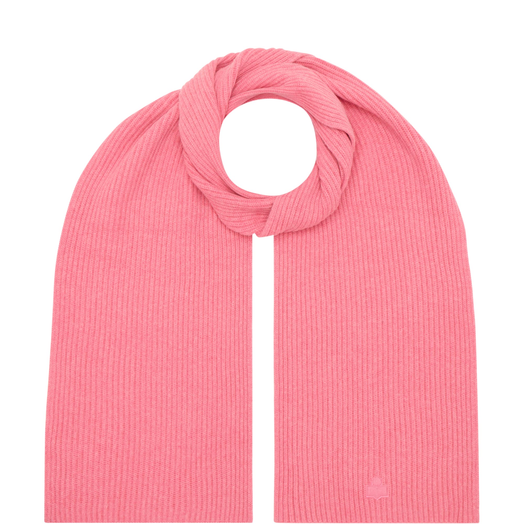Marion Logo Rib Knit Scarf
