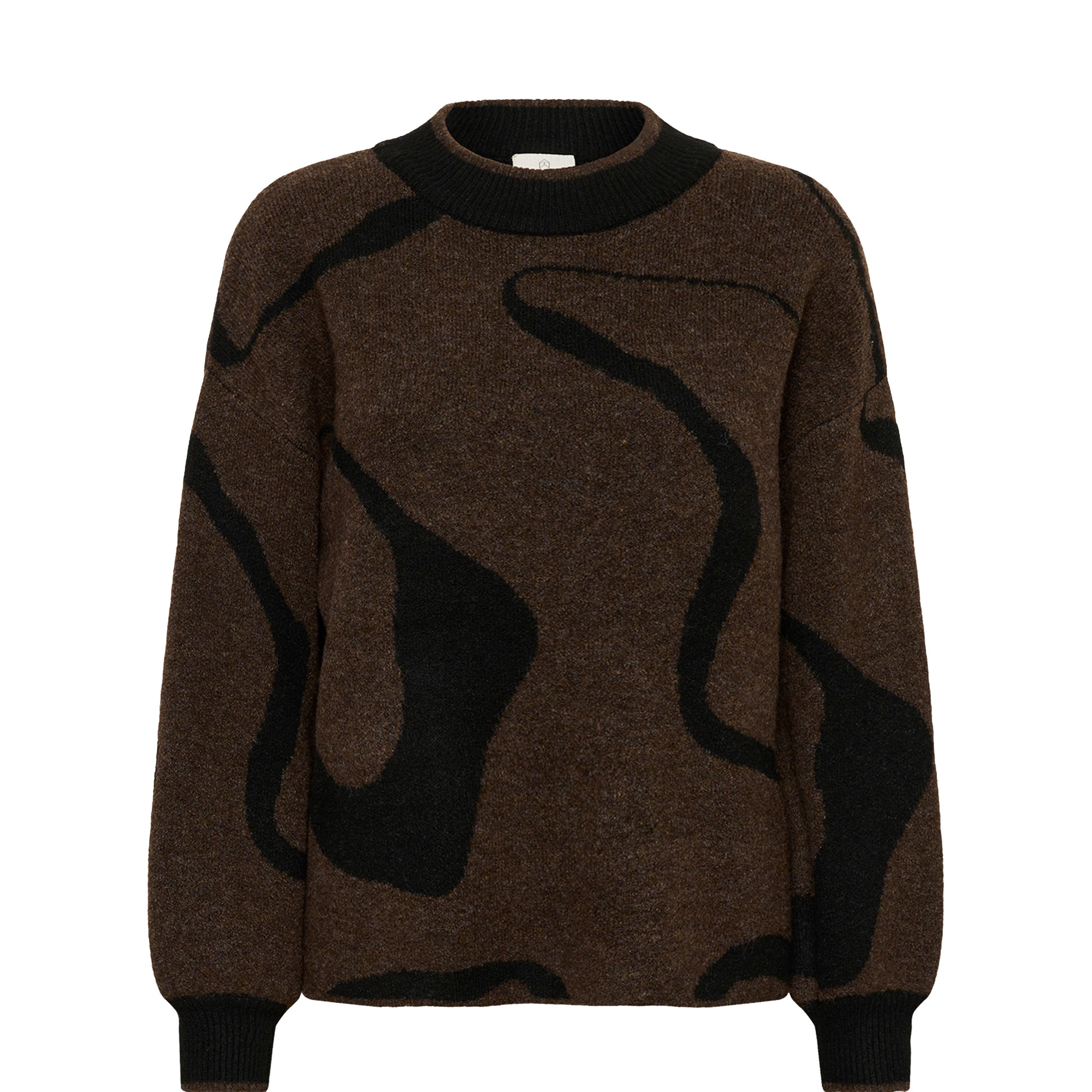 Wilma Patterned Knitted Sweater