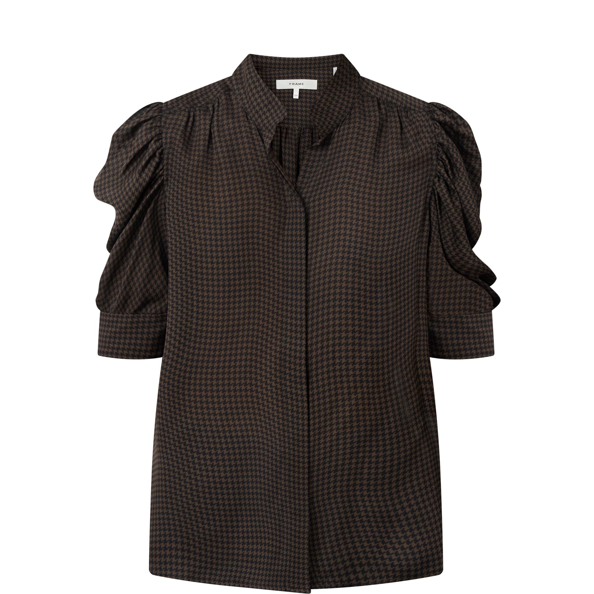 The Gillian Houndstooth Blouse