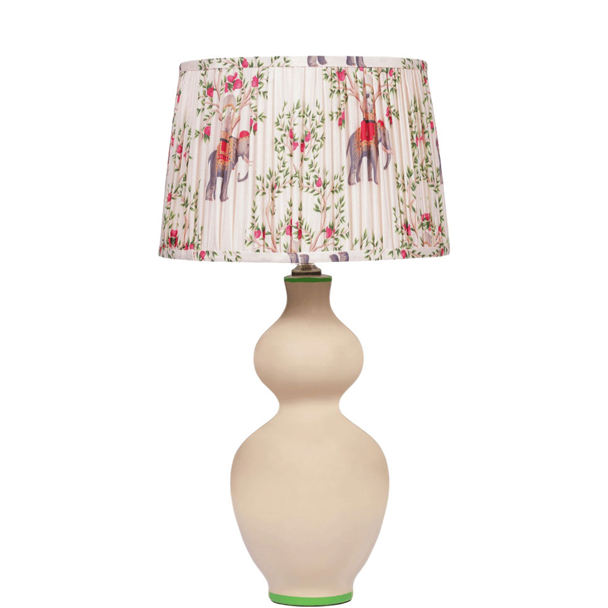 Lily Floral Elephant Table Lamp