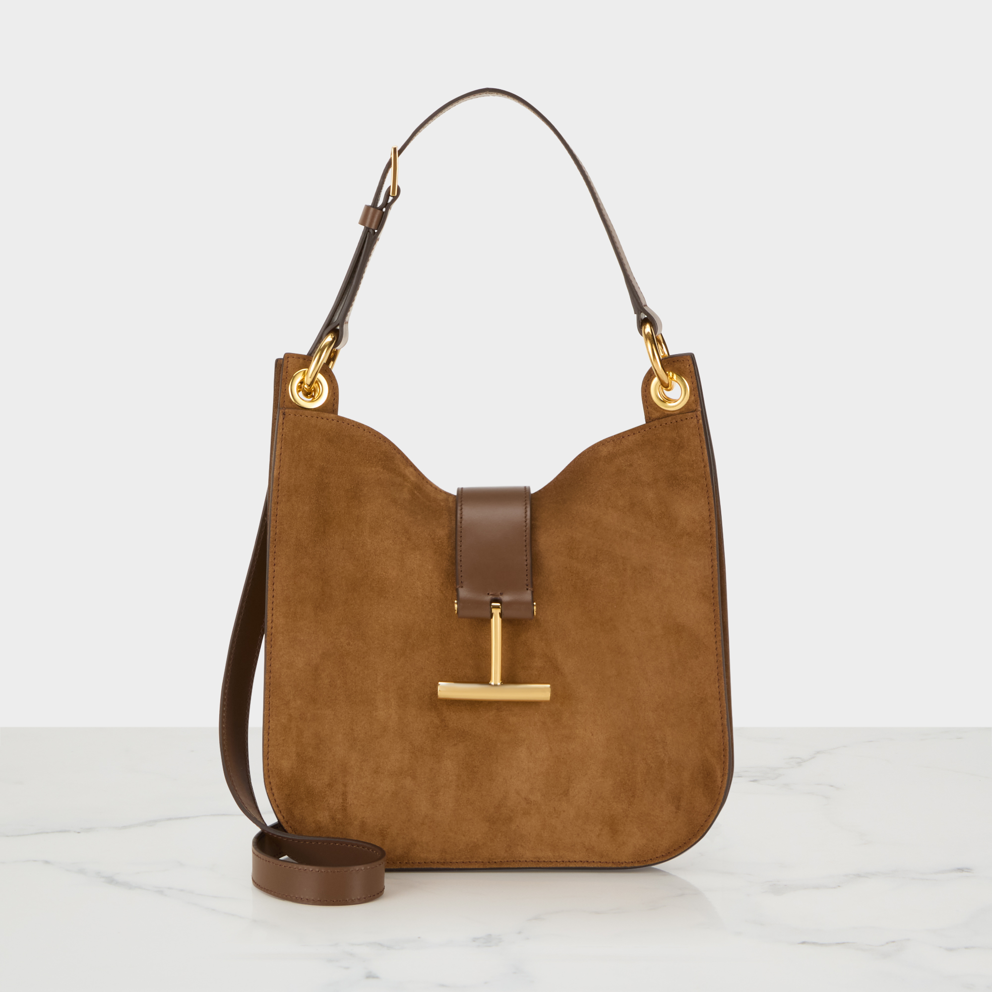 Suede Small Crossbody Bag