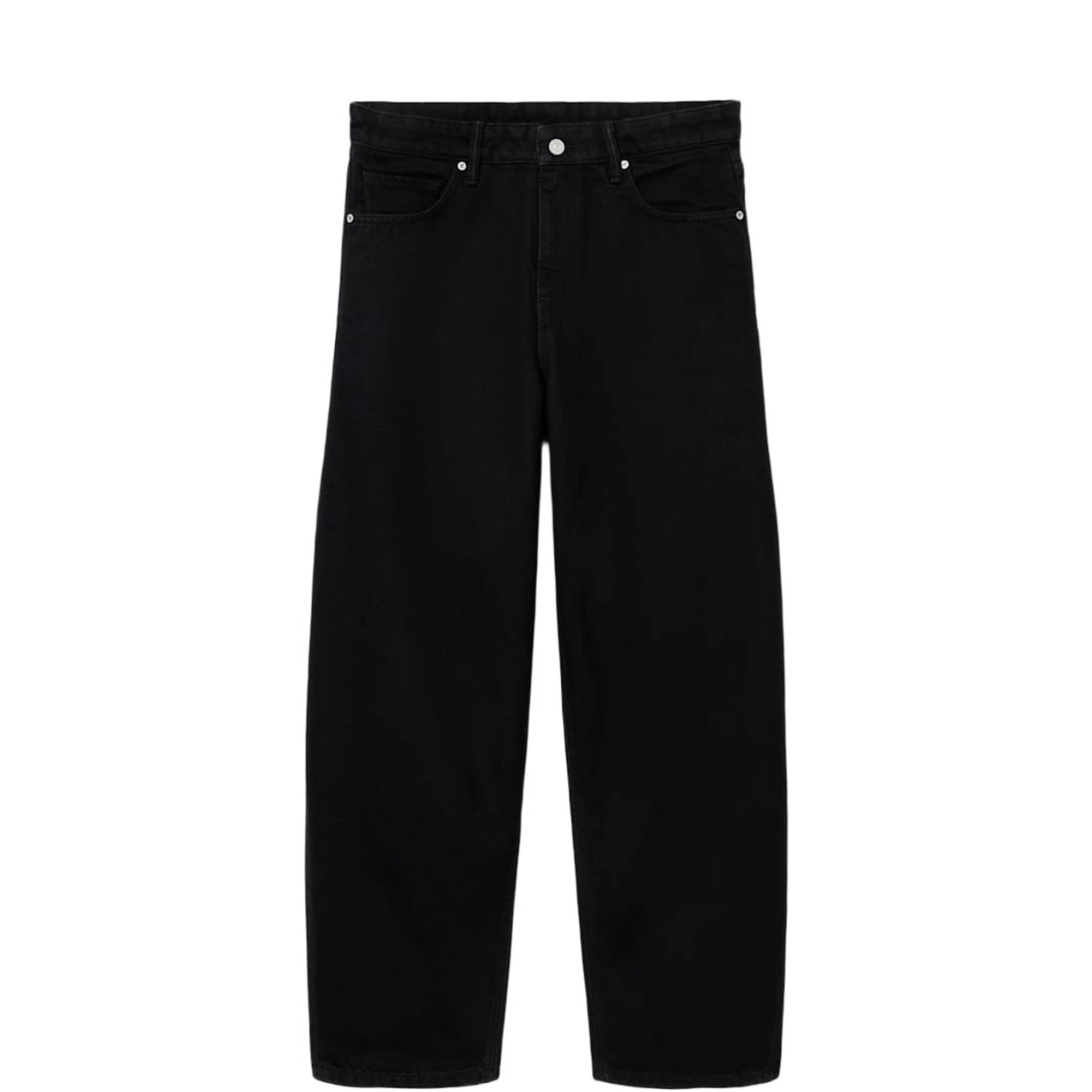 Curve Barrel Leg Denim Jeans