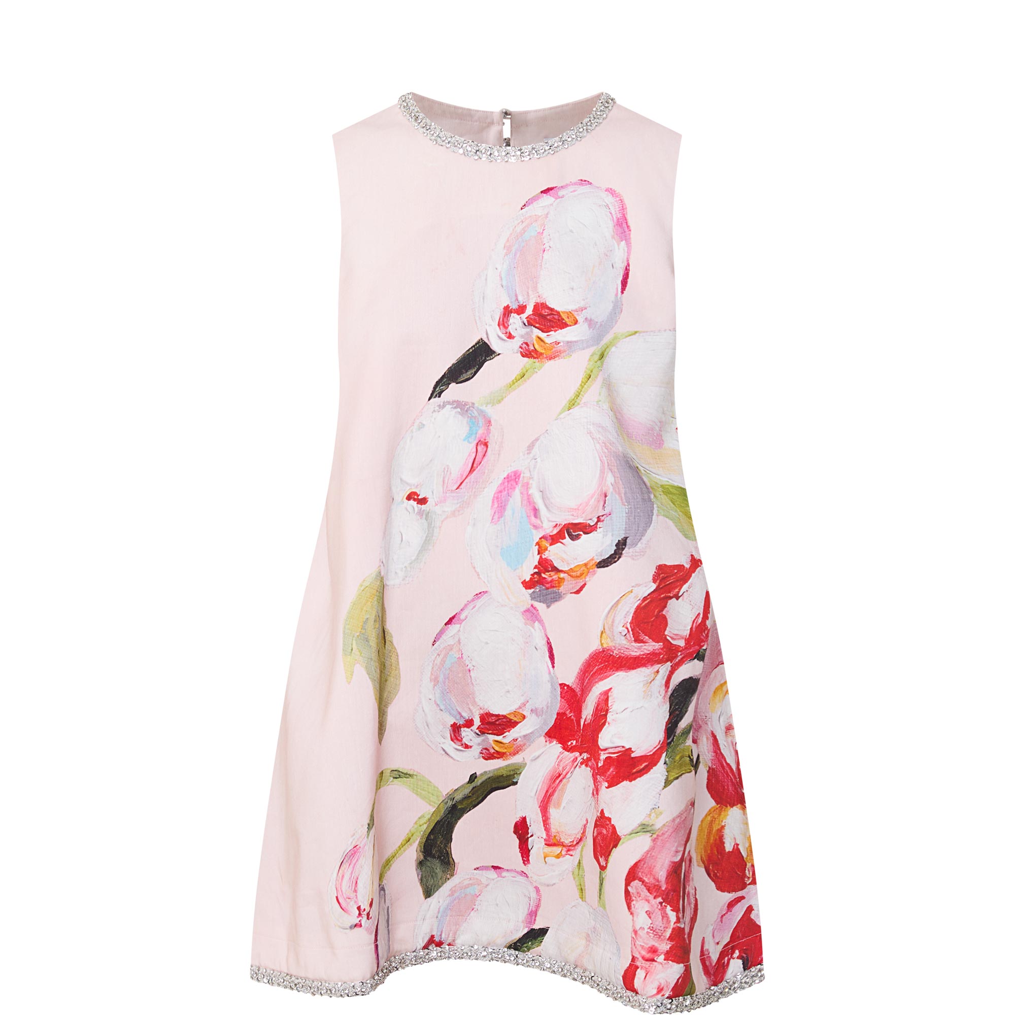 Anglesey Placement Floral Mini Shift Dress