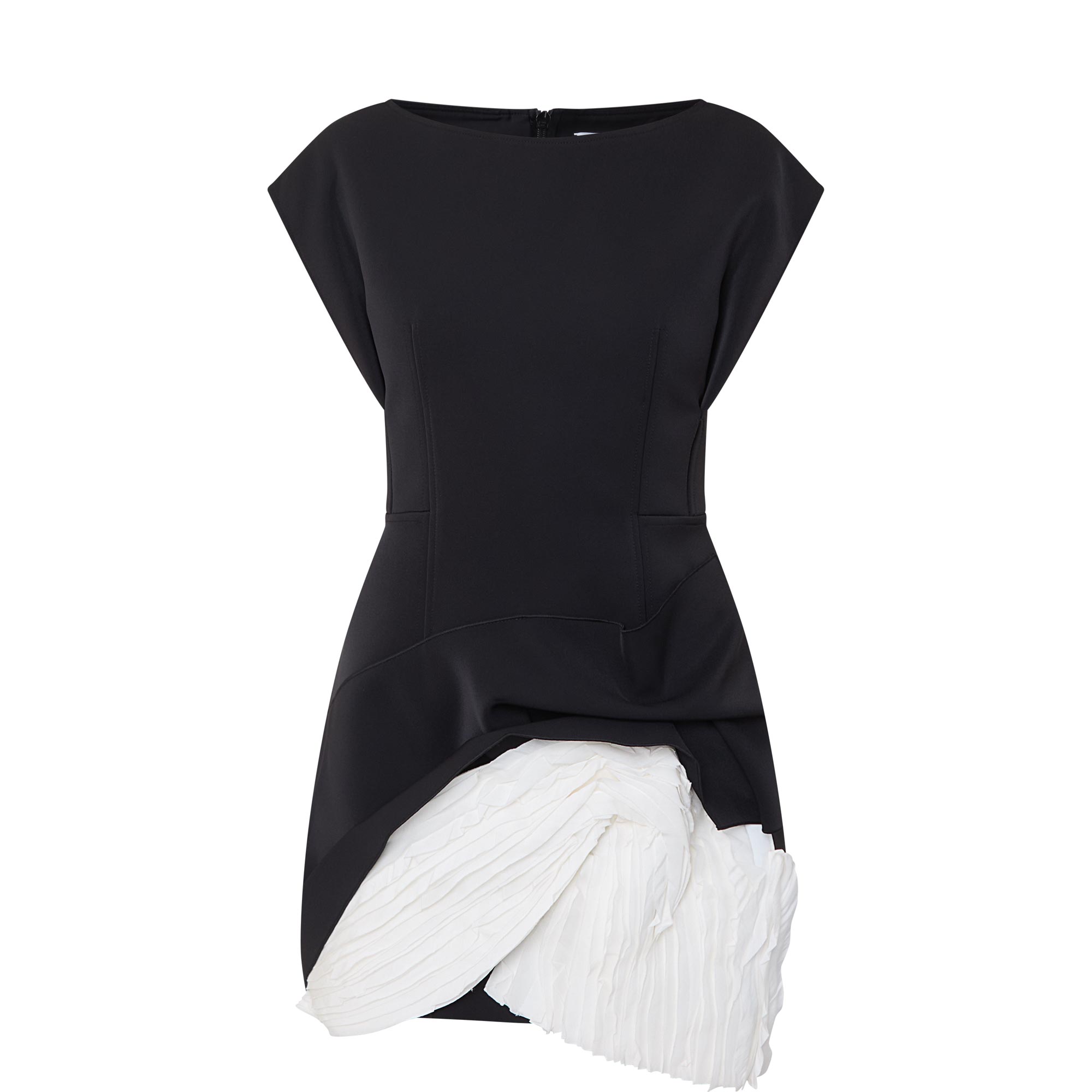 Droxford Contrast Panel Mini Dress