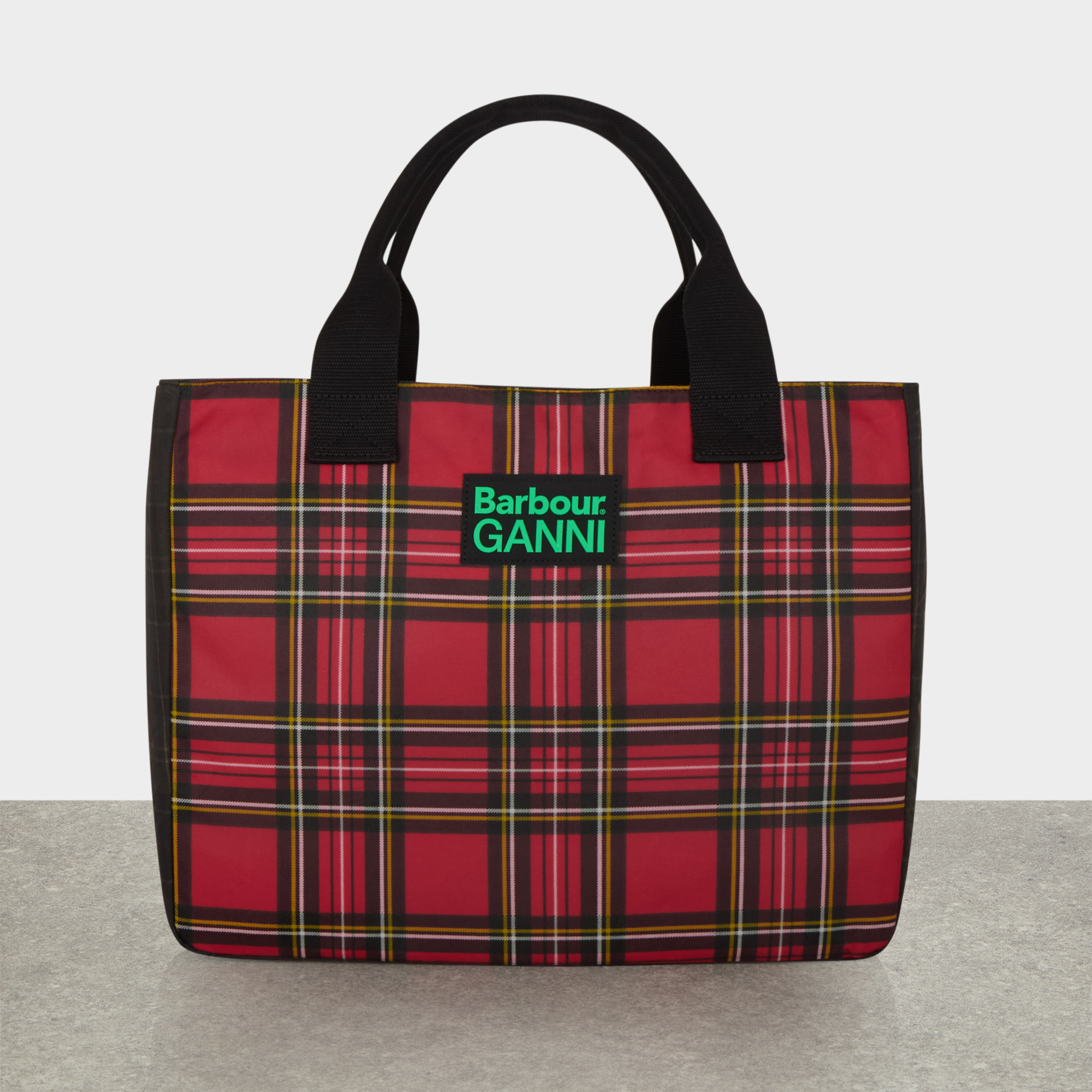 Tartan Wax Tote Bag
