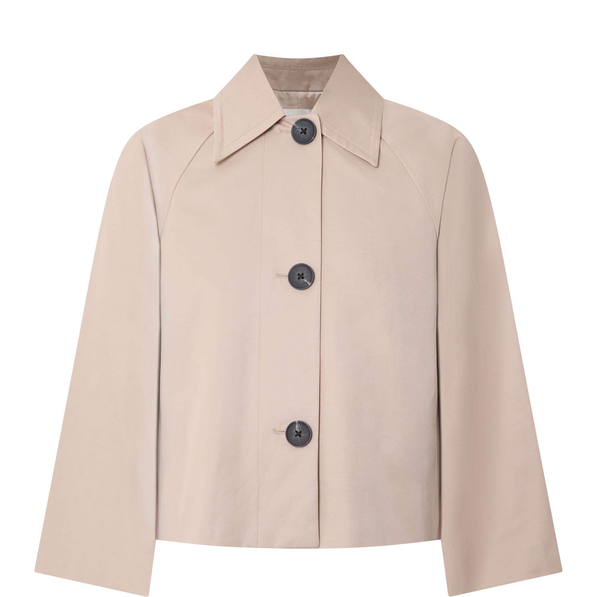 Hinona Cropped Trench Jacket