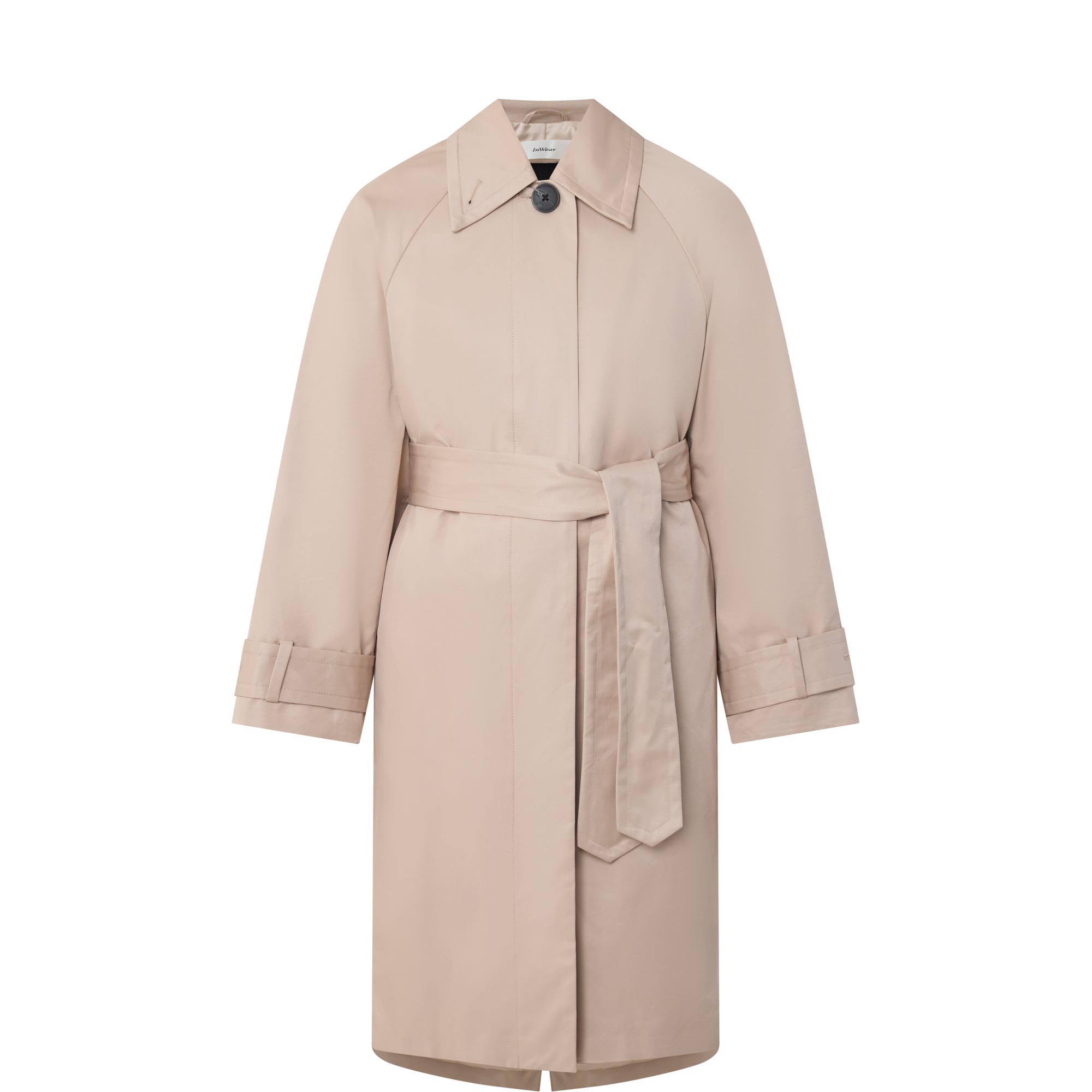 Hinona Belted Trench Coat