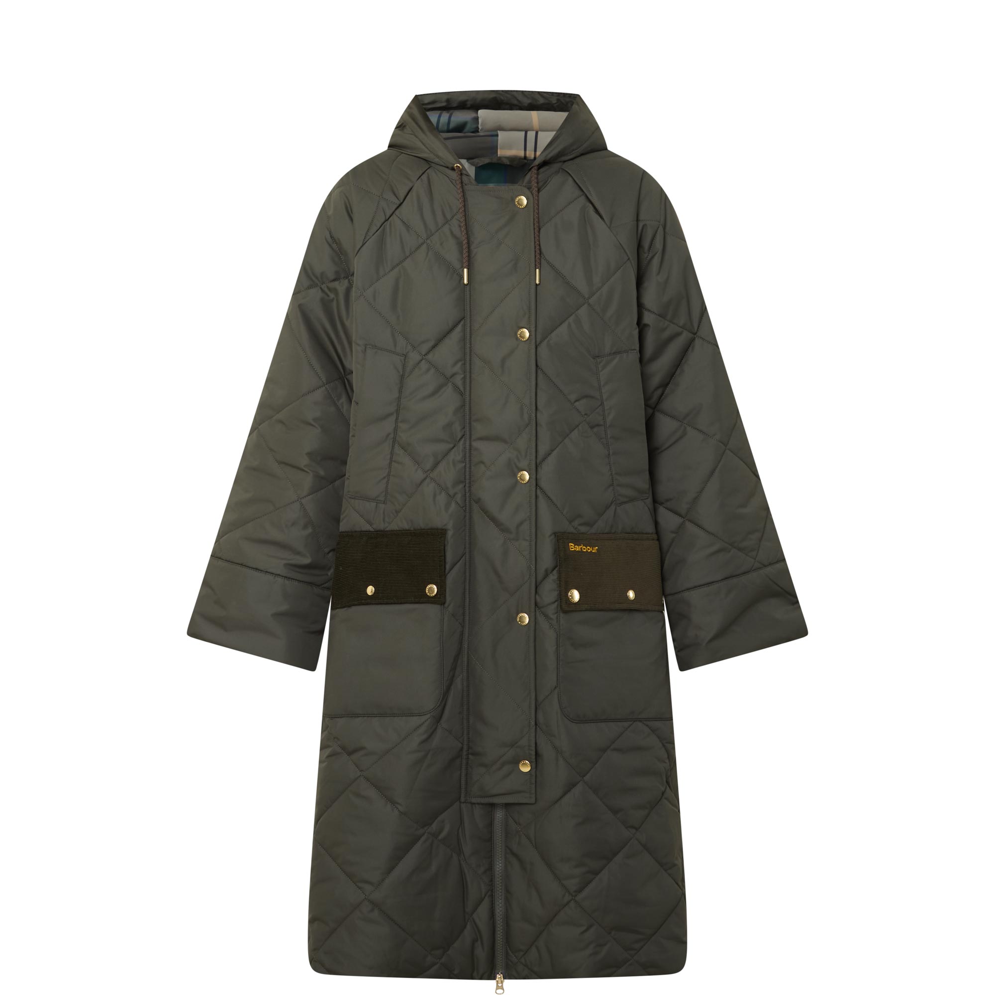 Braidley Logo Quilted Jacket