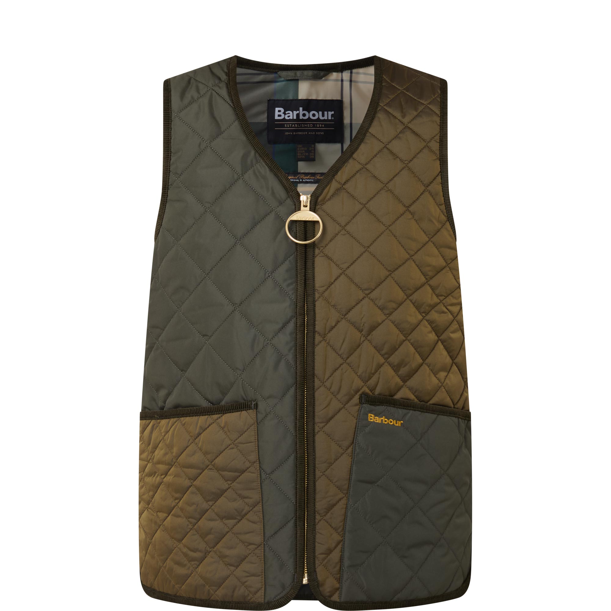 Heslerton Logo Quilted Gilet