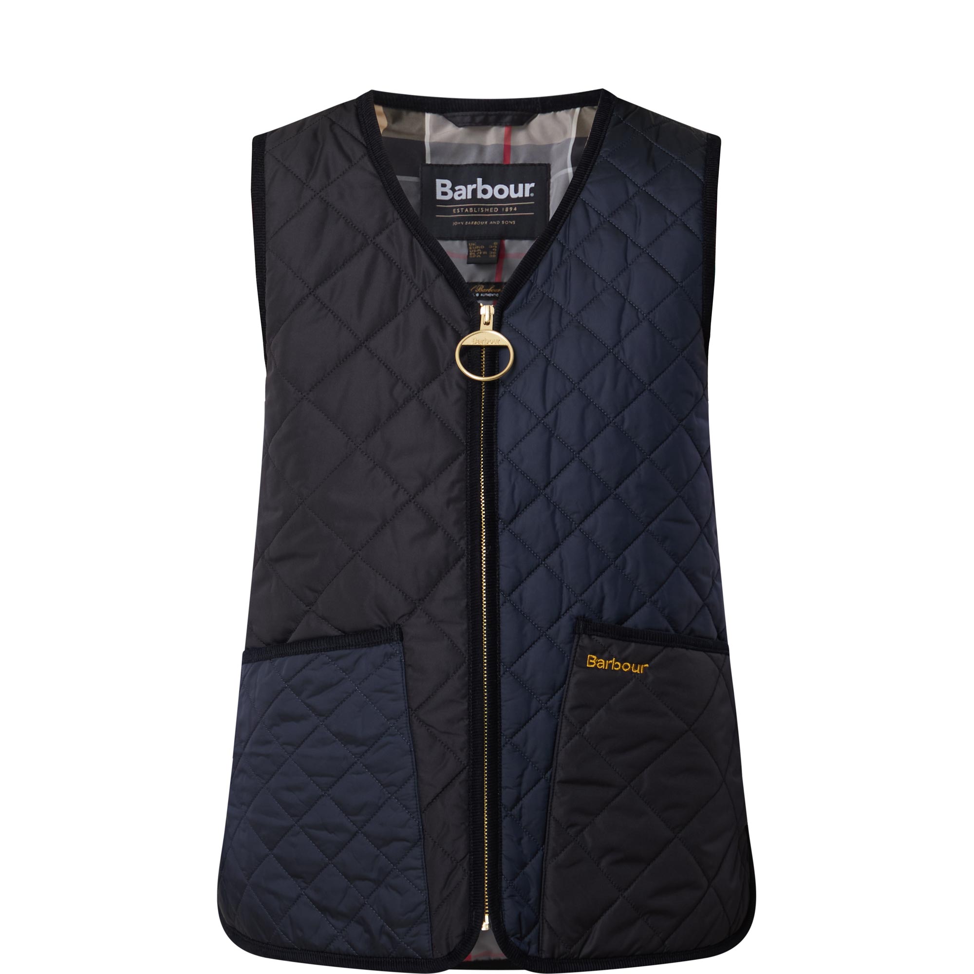 Heslerton Logo Quilted Gilet