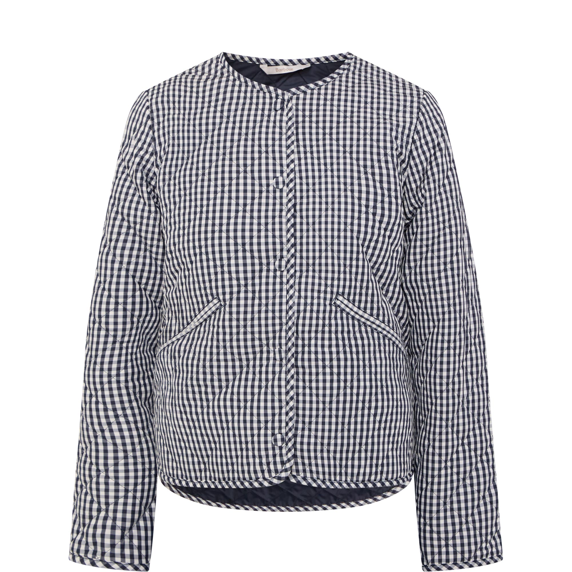 Cashel Gingham Quilted Jacket