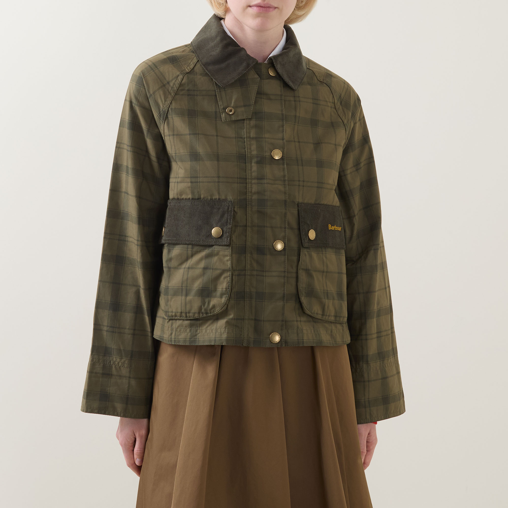 Beadnell Tartan Cropped Jacket
