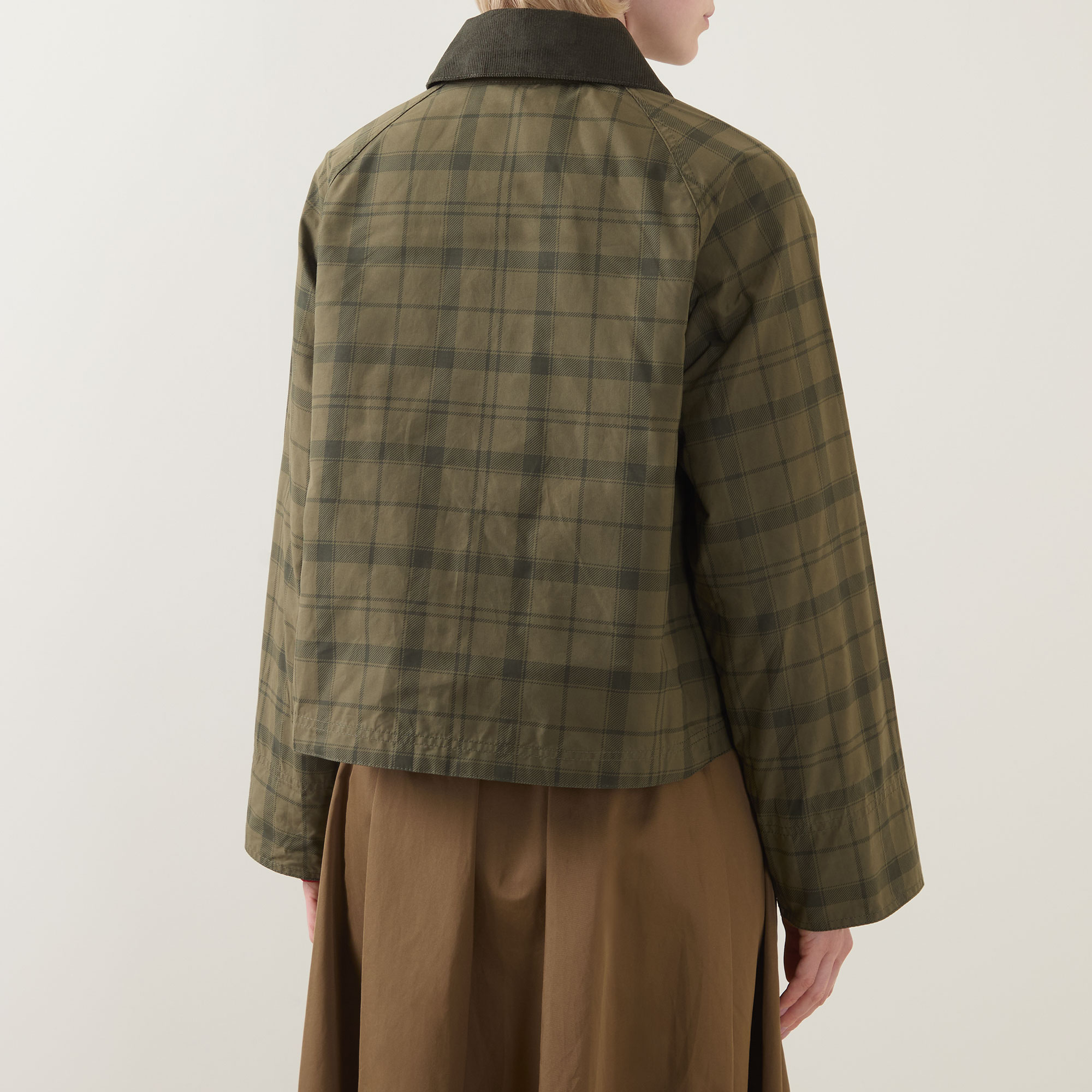 Beadnell Tartan Cropped Jacket