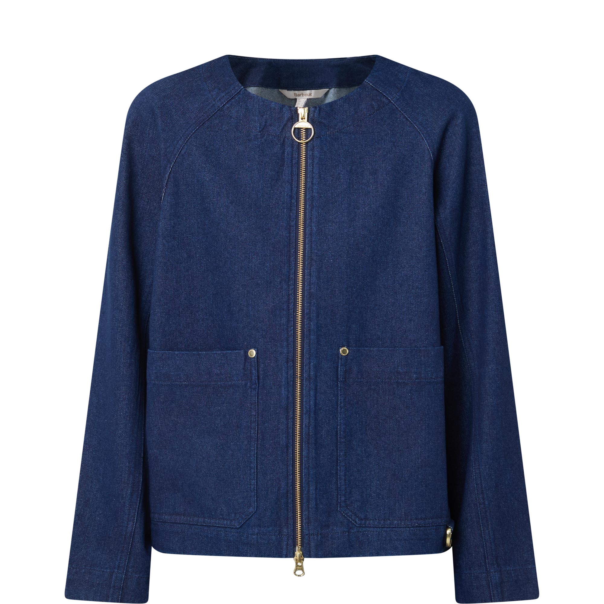 Saima Logo Denim Overshirt