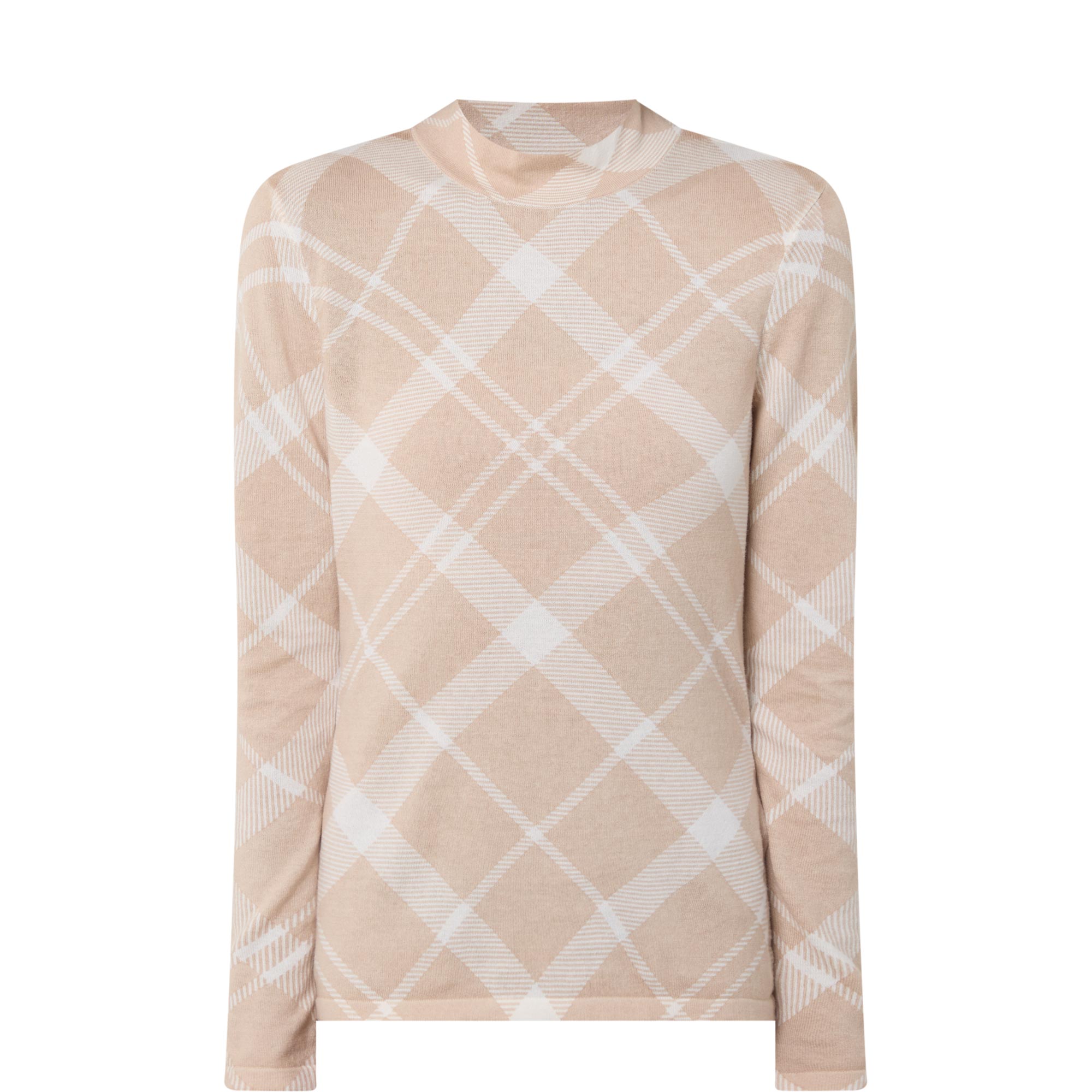 Savannah Check Knit Top